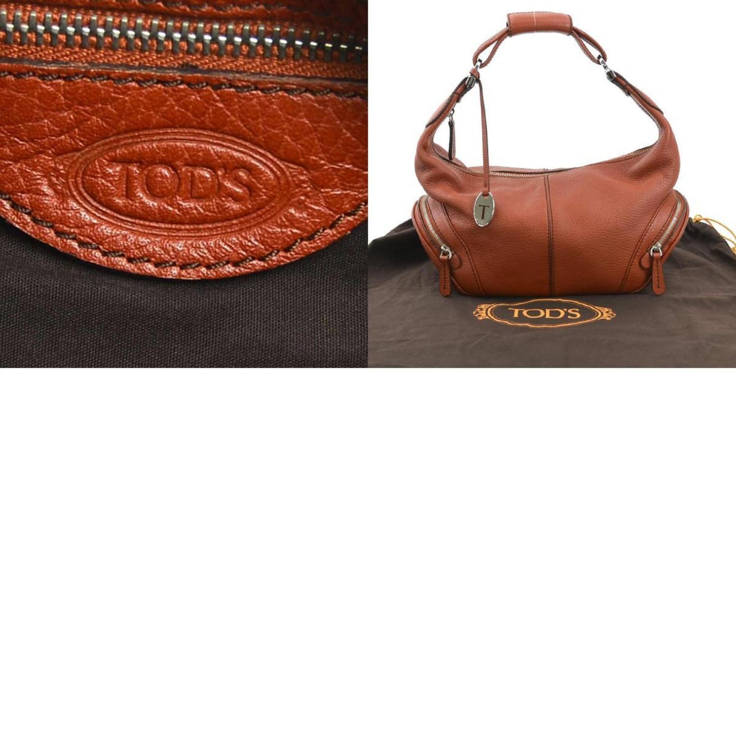 Tod'S Handbag Leather Brown