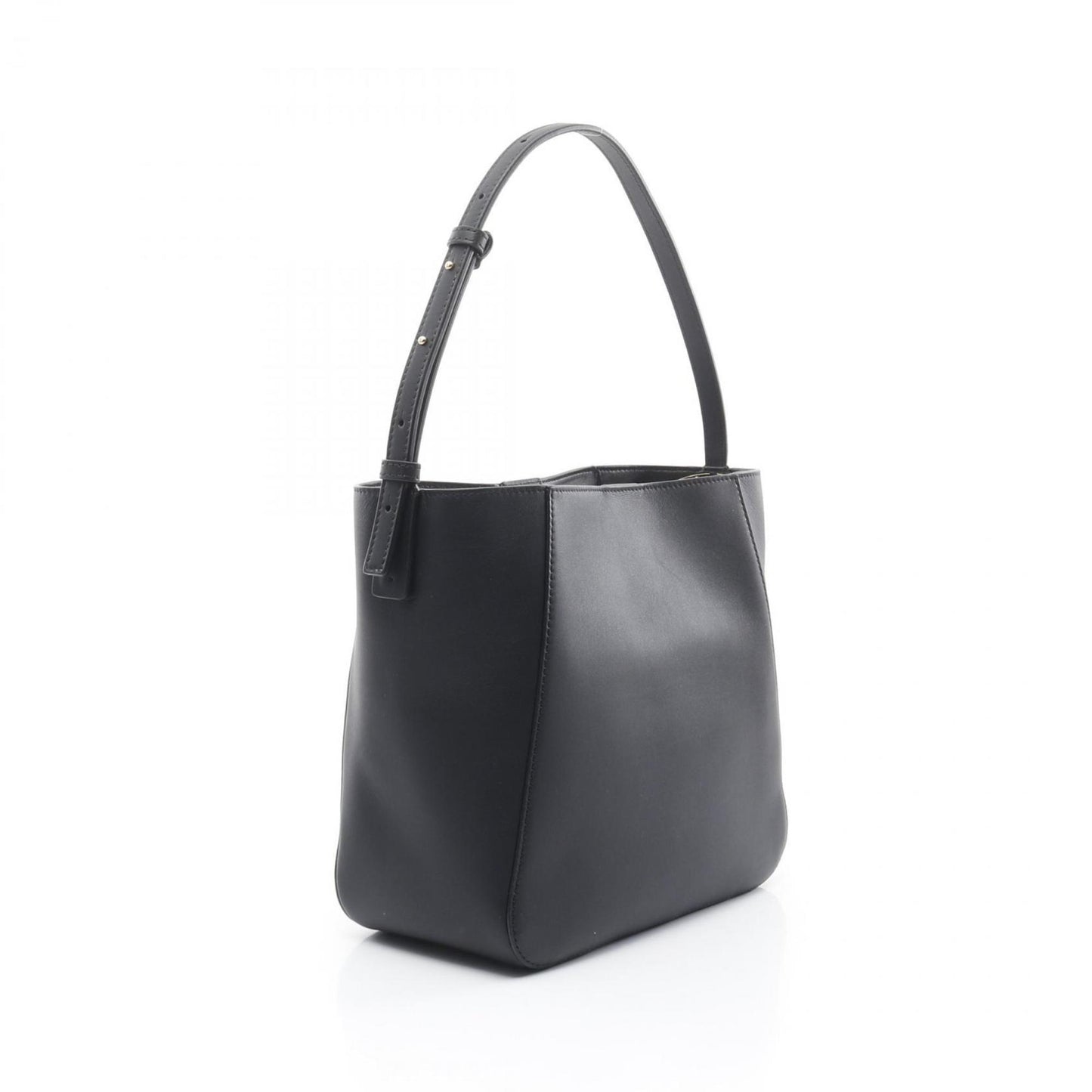 Valentino Garavani V Bucket Shoulder Bag Leather
