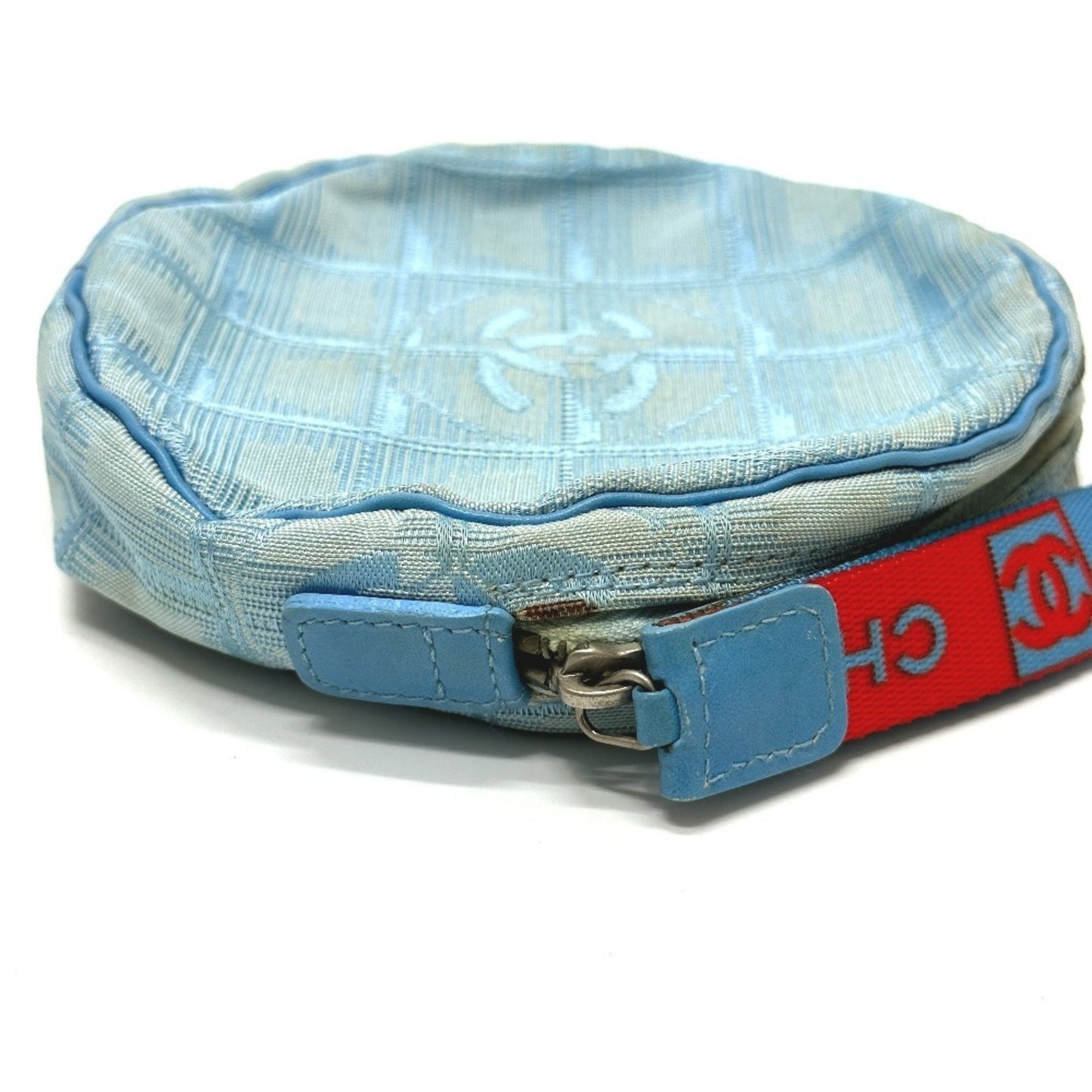 Chanel Chanel Sport Round Strap Pouch Nylon
