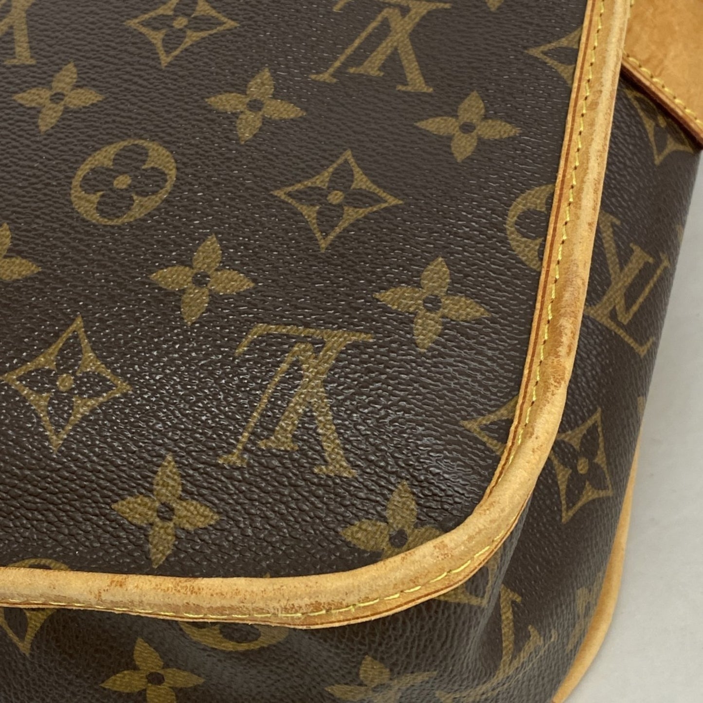 Louis Vuitton Monogram Pm Bosphor Shoulder Bag M40106 Brown