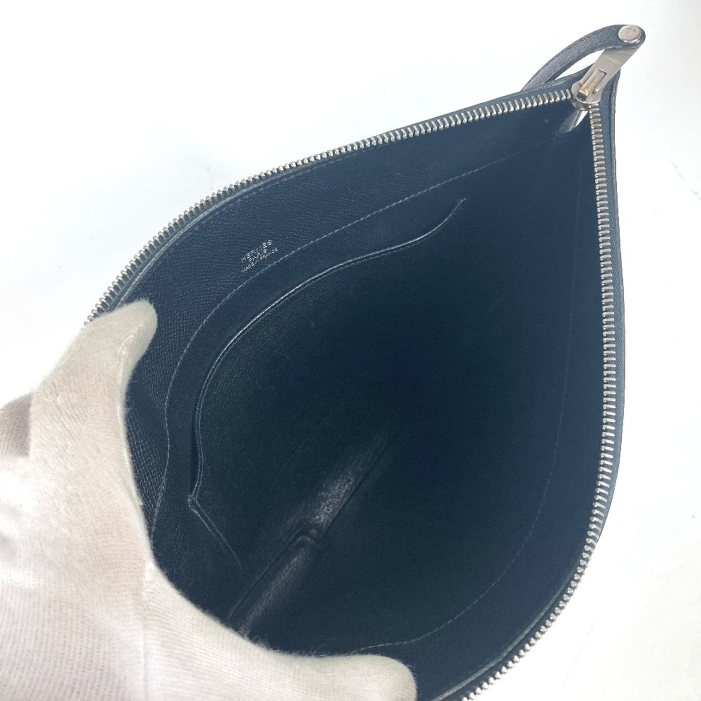 Hermes Hermes Logo City Hall Second Bag Pm Pouch Clutch Epson