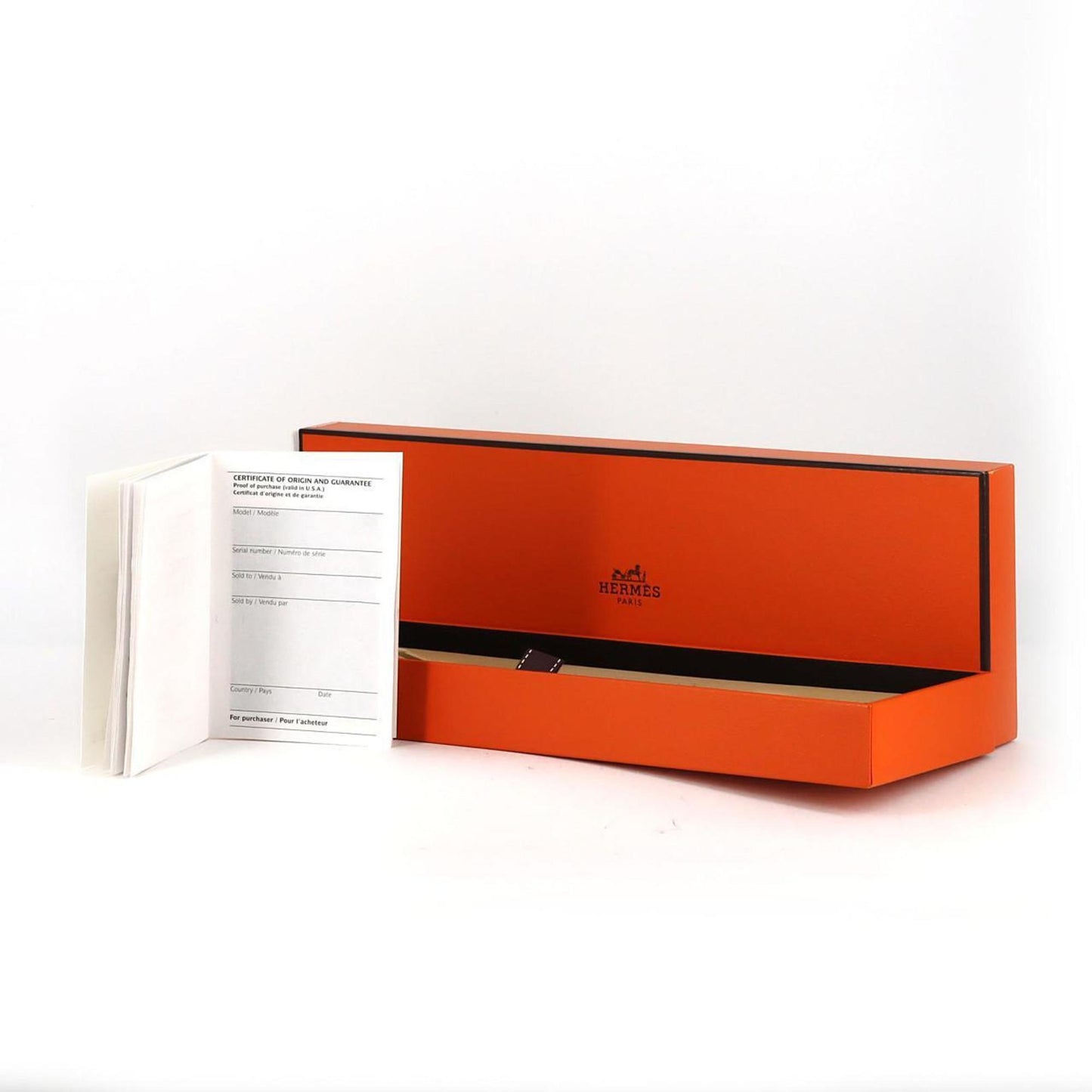 Herms H Watch Hh1.210 Ss Quartz Wristwatch