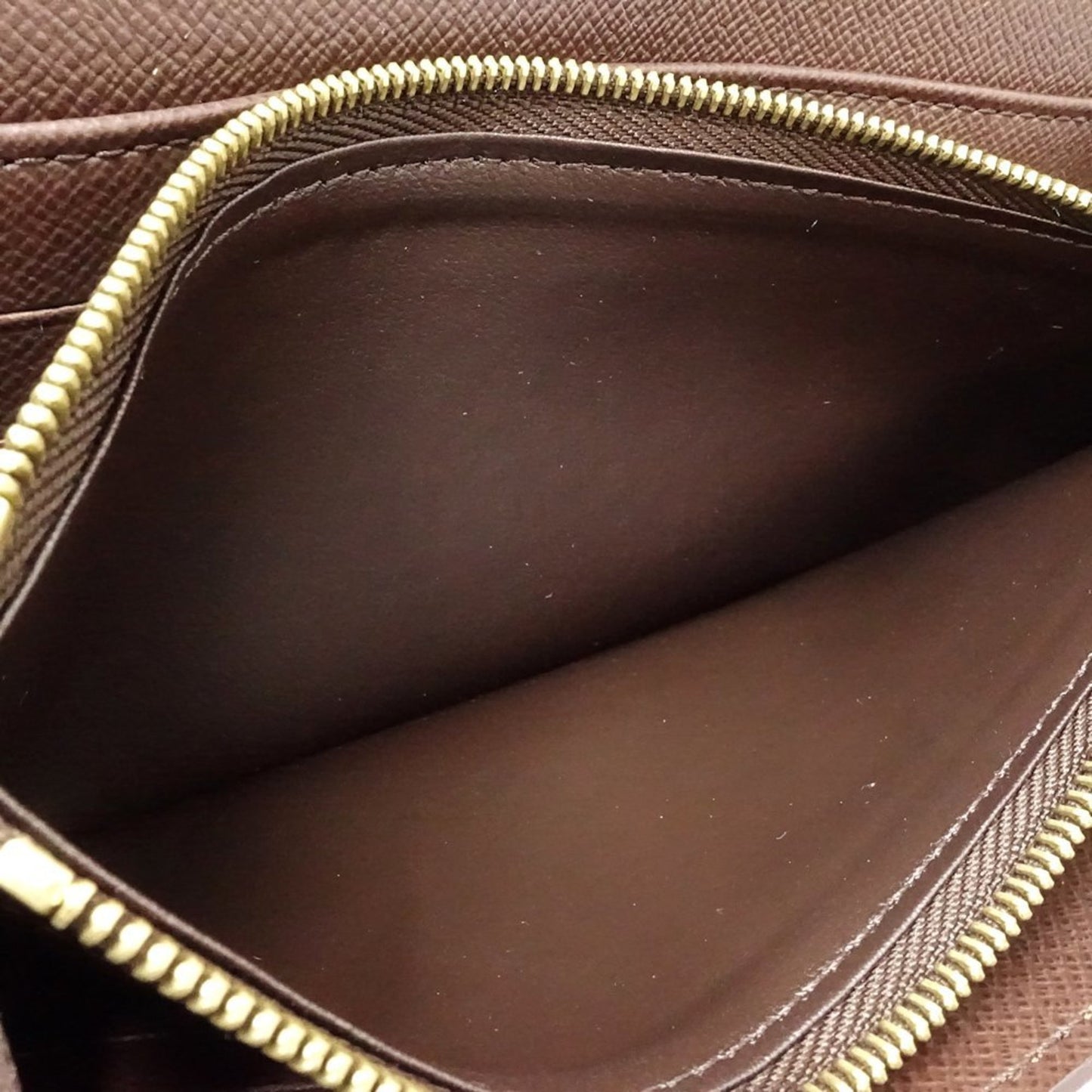 Louis Vuitton Damier Long Wallet N63209 Portefeuille Sarah Ebene
