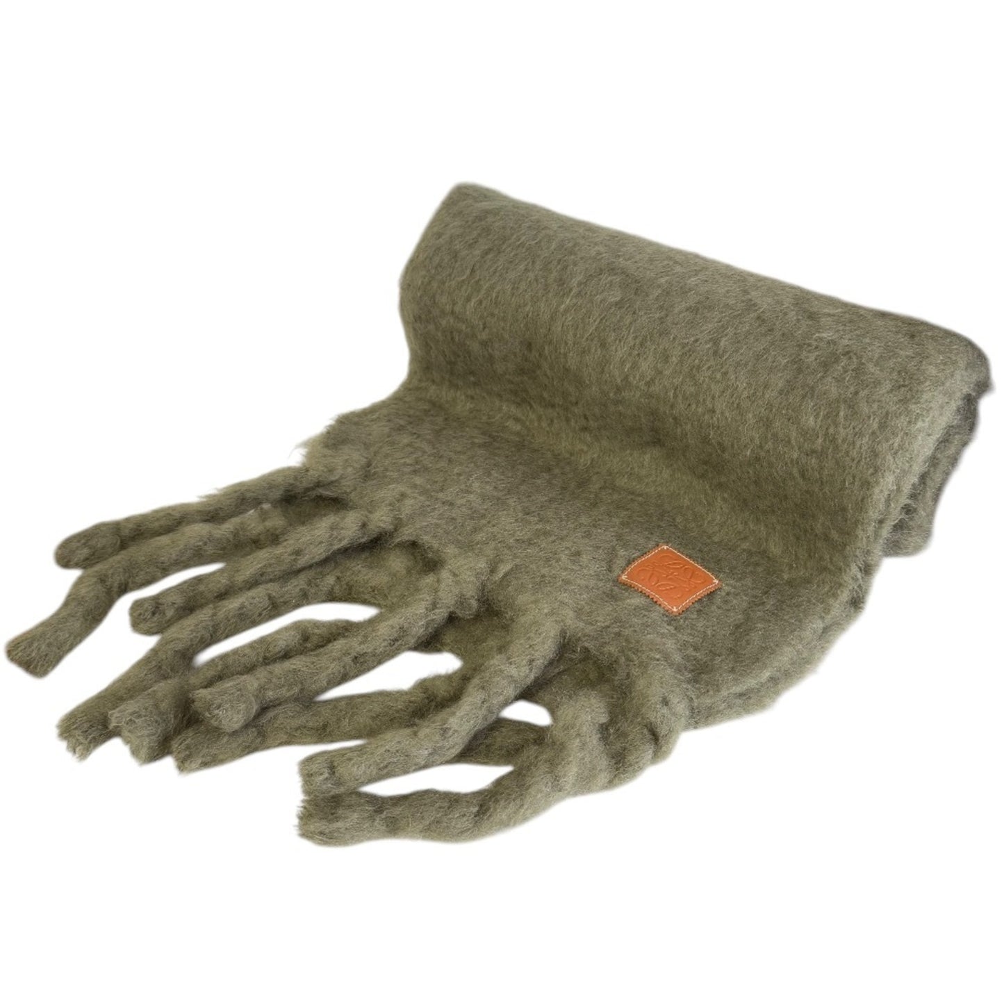 Loewe Anagram Leather Patch Mohair Wool Blend