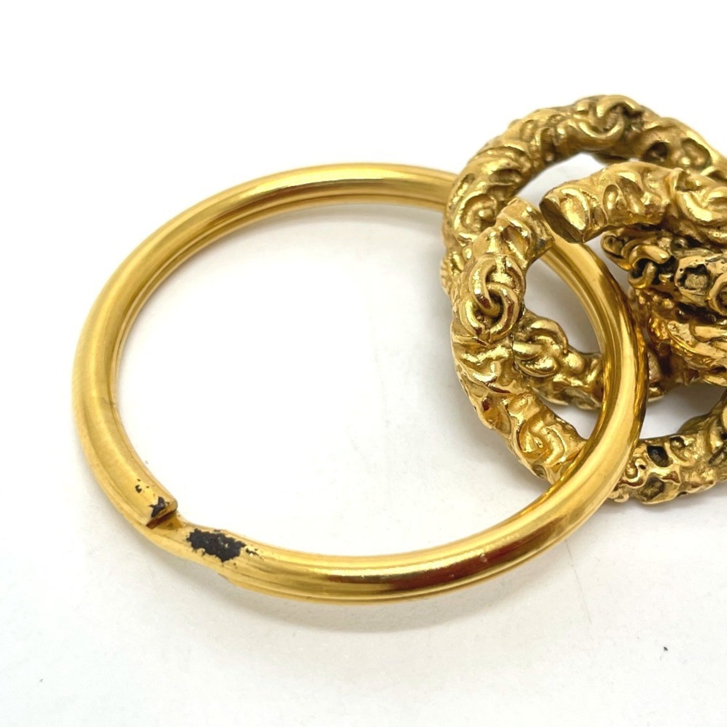 Chanel Coco Mark Vintage Charm 03A Key Ring