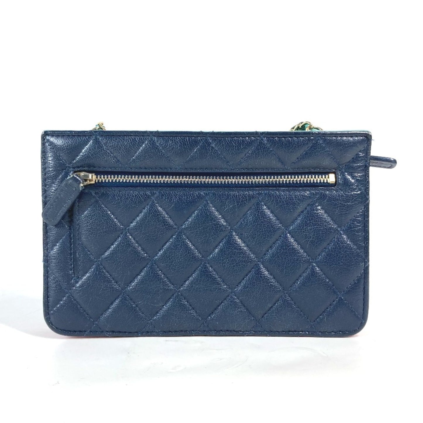 Chanel Ap1138 2020 Cruise Tricolor Chain Wallet Cc Coco Mark Bag Shoulder Crossbody Pochette Long