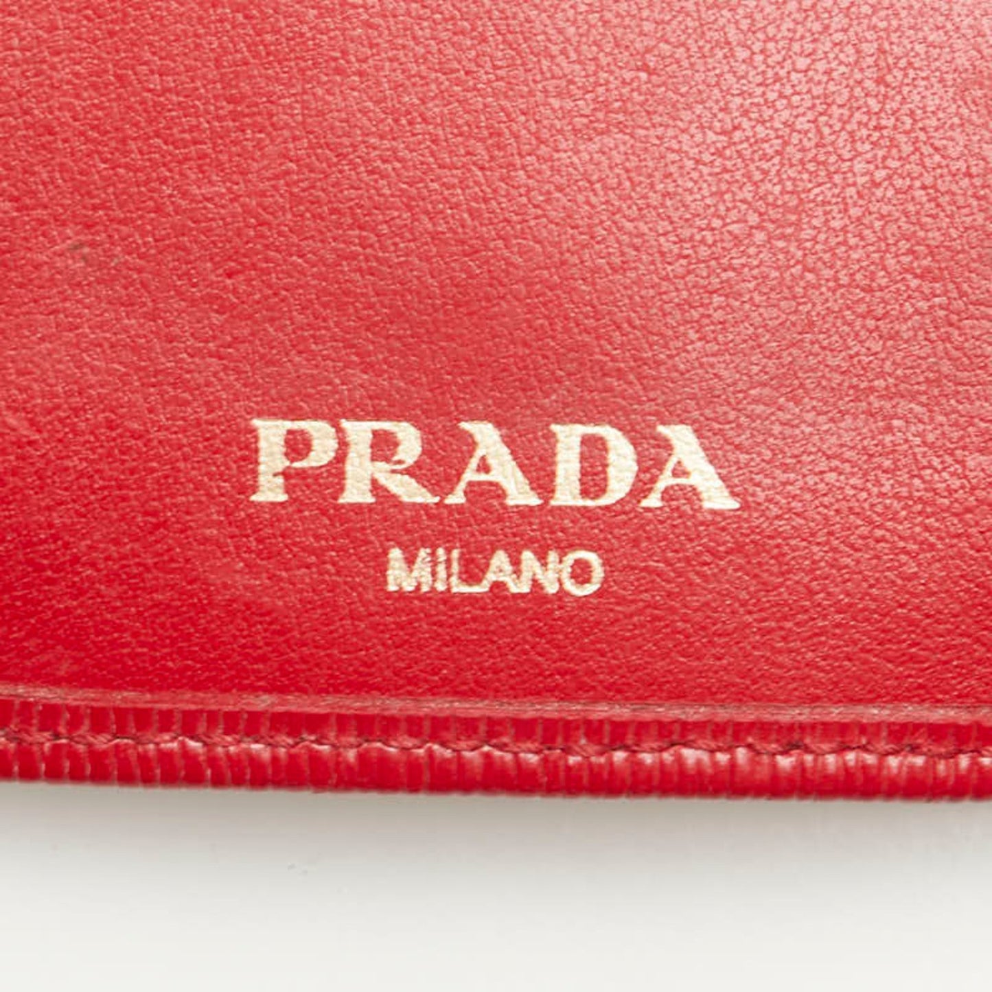 Prada 6-Ring Key Case With Metal Fittings