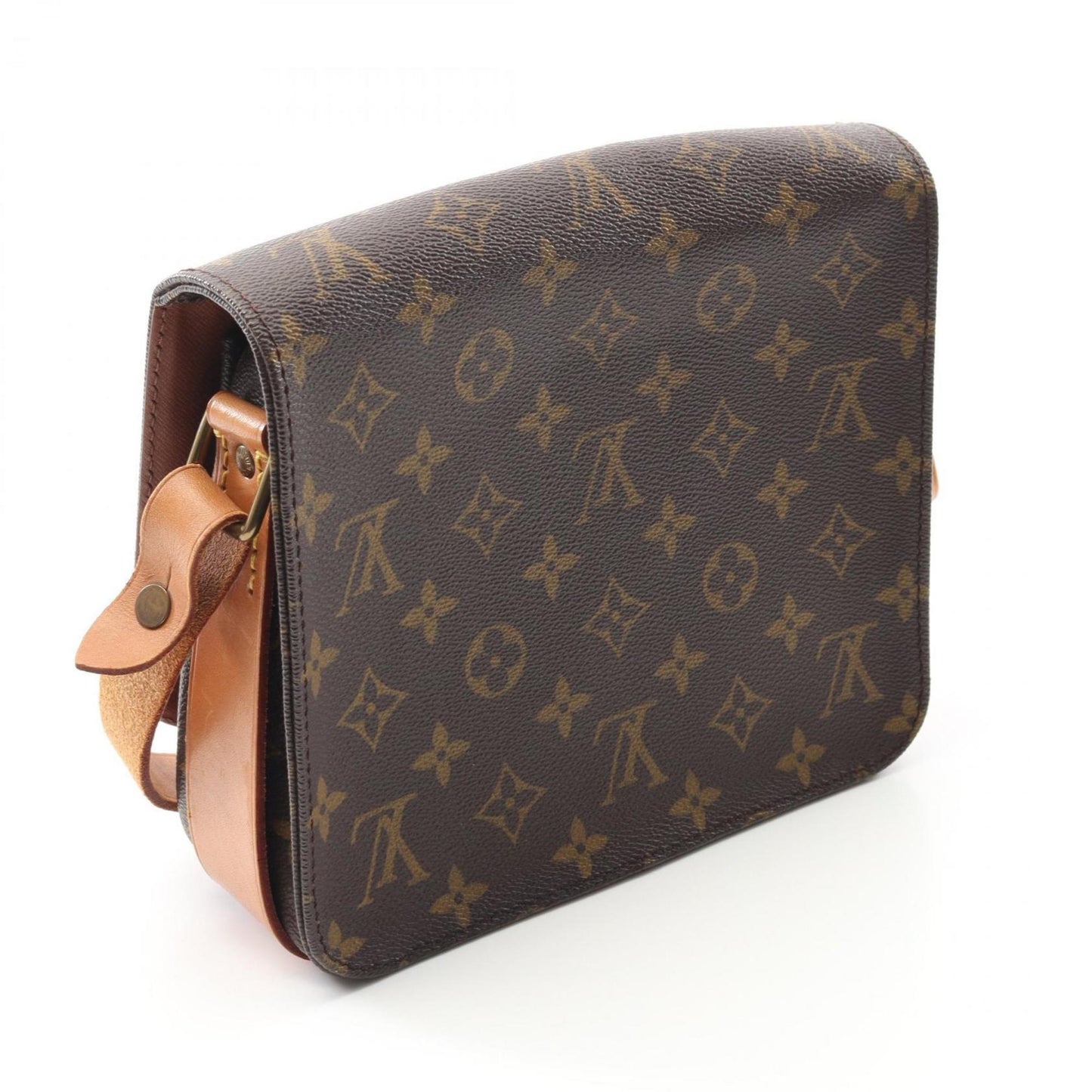 Louis Vuitton Louis Vuitton Cartesier Mm Shoulder Bag Coated Canvas Leather Monogram