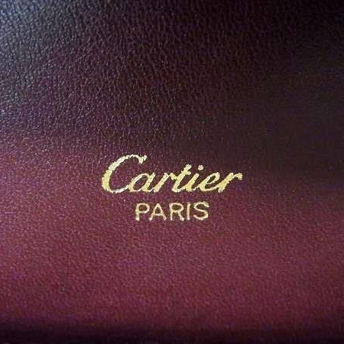 Cartier Shoulder Bag Must Line - Bordeaux Leather