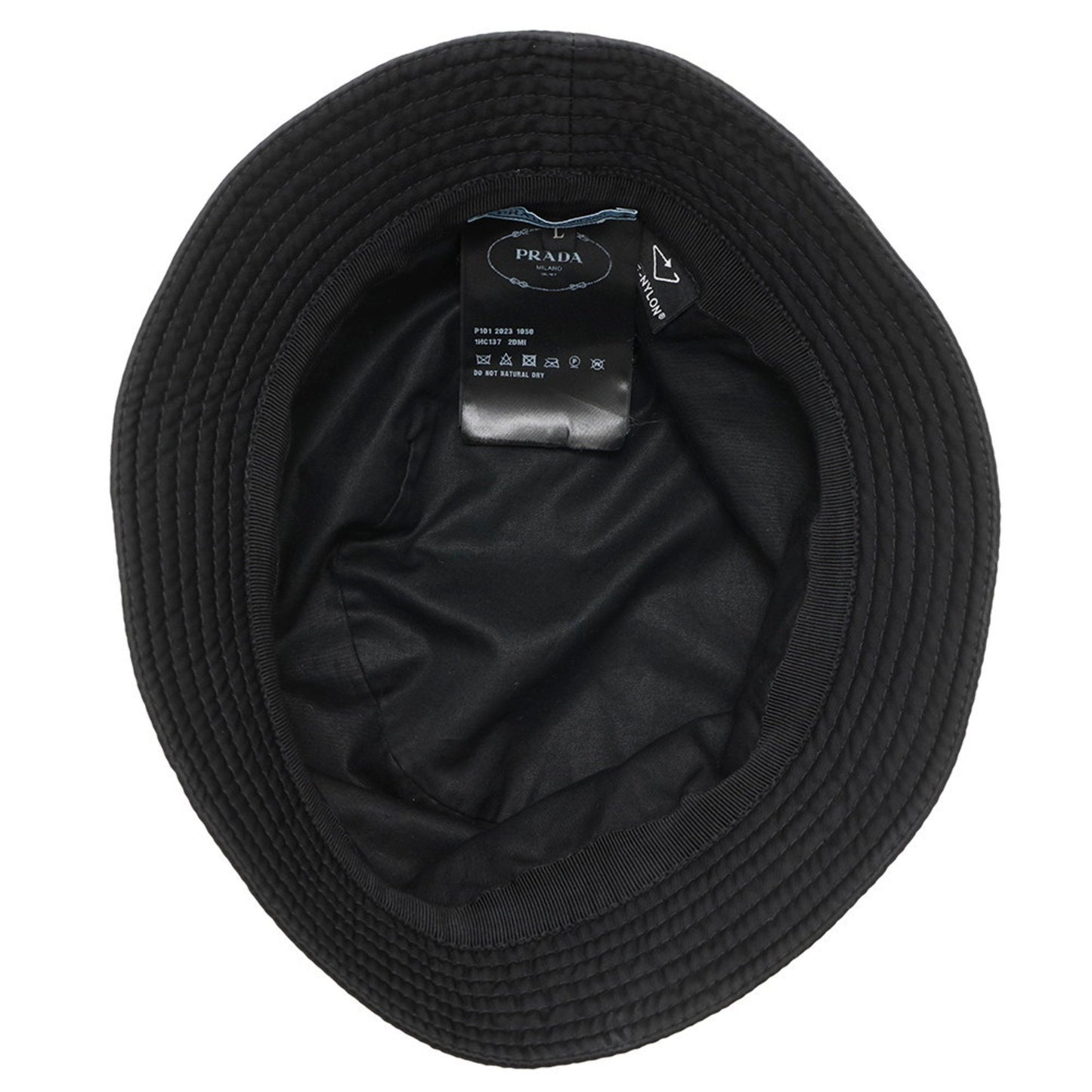 Prada Re-Nylon Triangle Bucket Hat