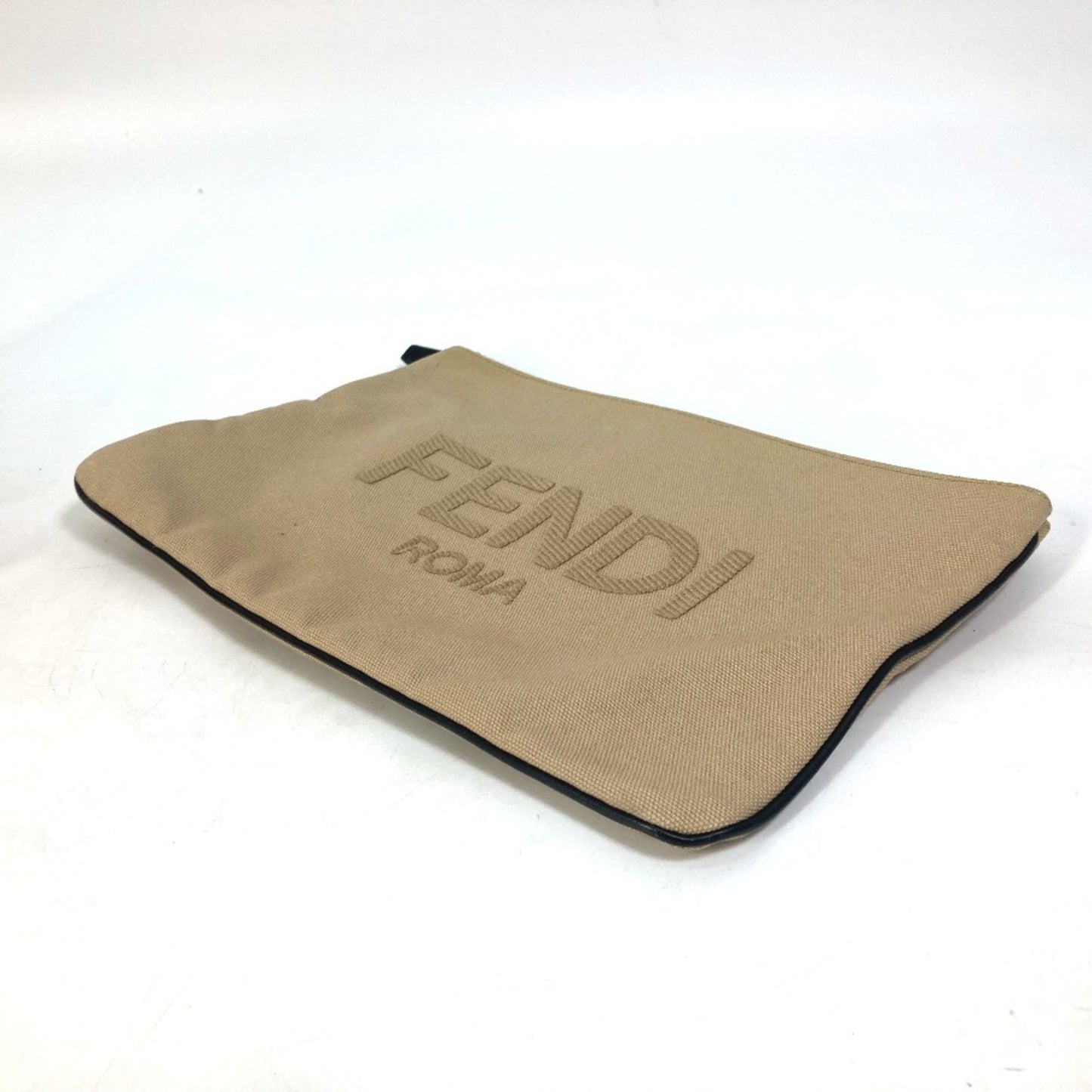 Fendi Pouch Bag Clutch Bag Beige
