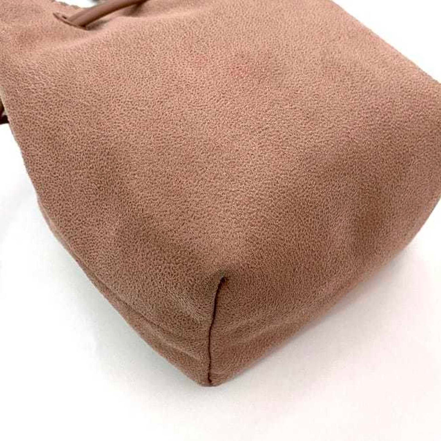Stella Mccartney Chain Shoulder Bag F-22278 Beige Pink Falabella 700204 W9132 Faux Leather Stella