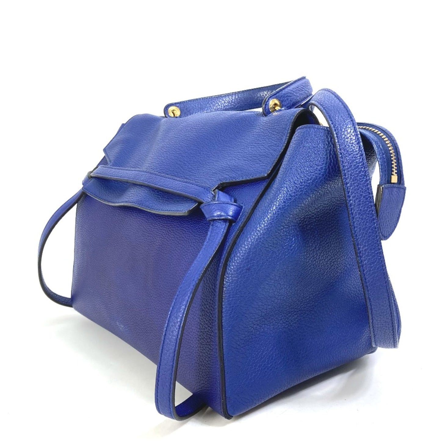Celine Hand Bag Bag 2Way Bag Shoulder Bag Shoulder Bag Blue