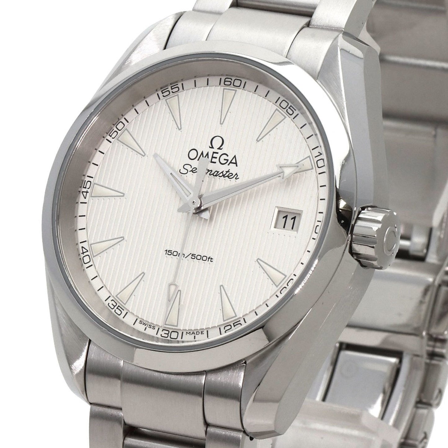 Omega 231.10.39.60.02.001 Seamaster Aqua Terra Watch Stainless Steel Ss