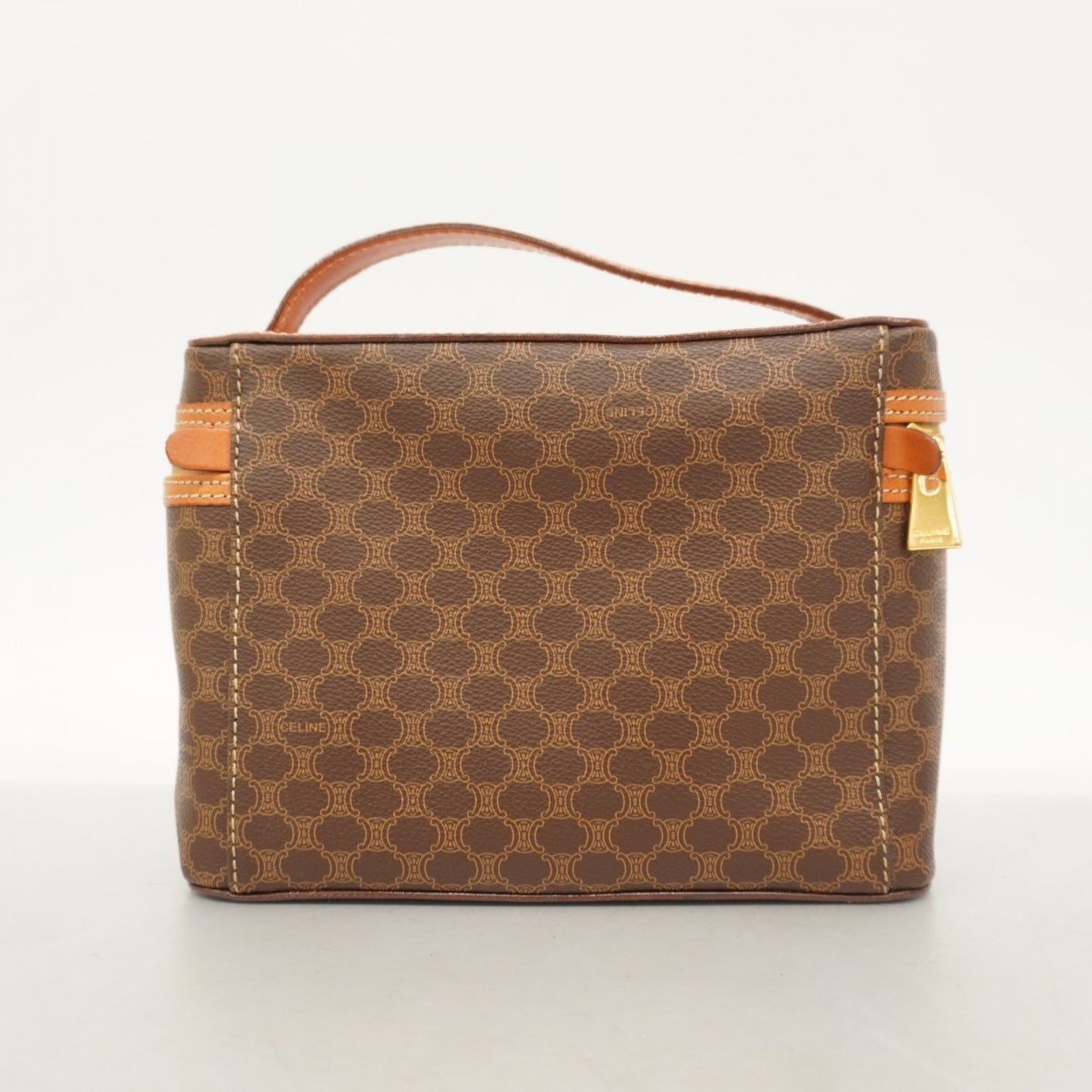 Celine Vanity Bag Macadam Brown
