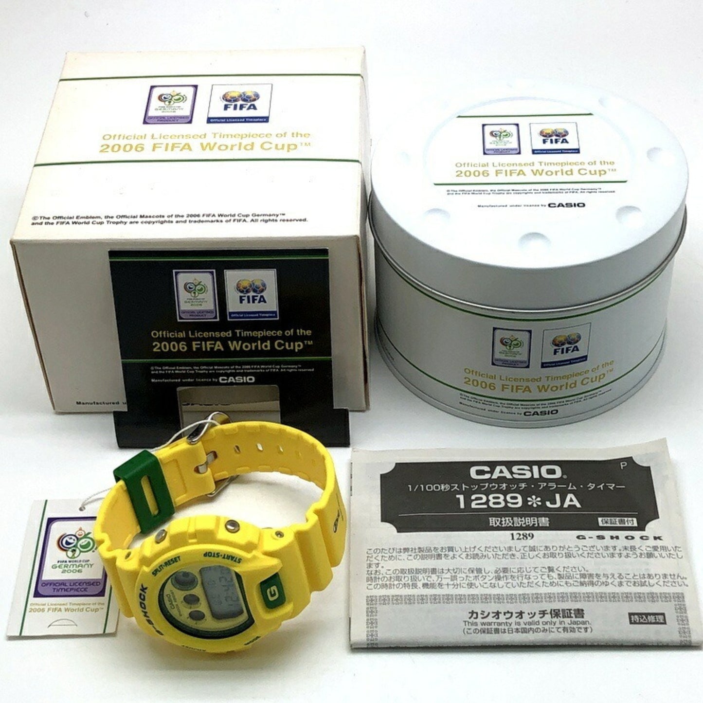G-Shock Casio Dw-6900Wcj-9 Fifa World Cup 2006 Officially Licensed Watch