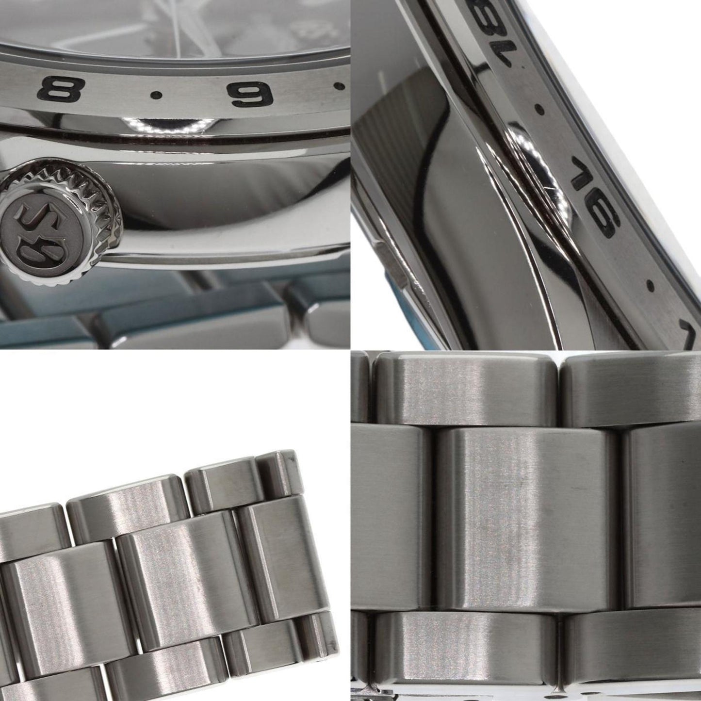 Seiko Sbgn027 9F86-0Ak0 Grand Sports Collection Watch Stainless Steel