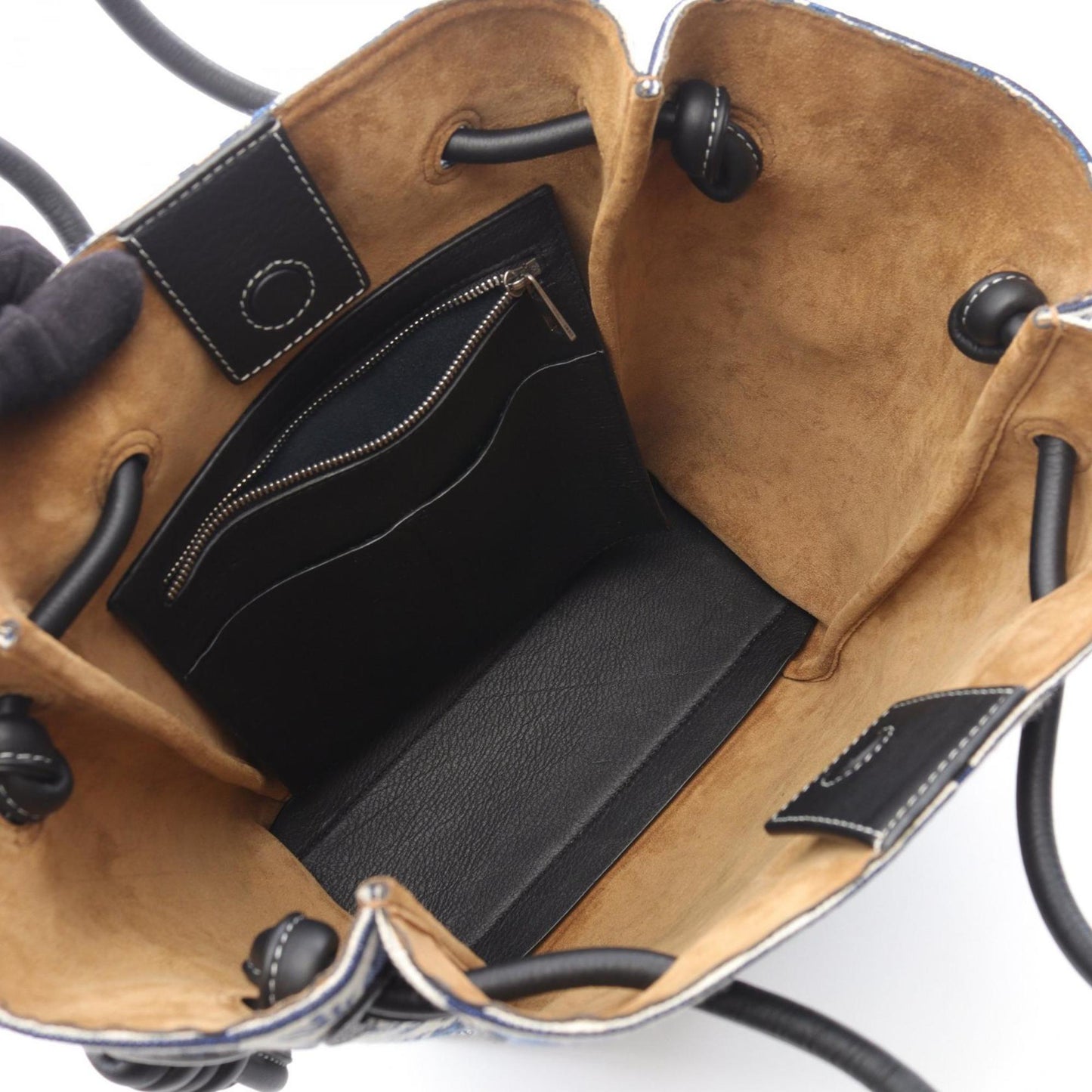 Loewe X William De Morgan Flamenco Knot Small Tote Bag
