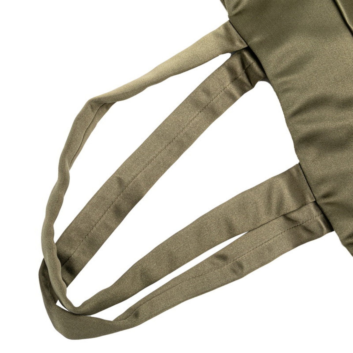 Louis Vuitton That'S Love Mm Handbag Tote Bag M95385 Khaki Green Satin