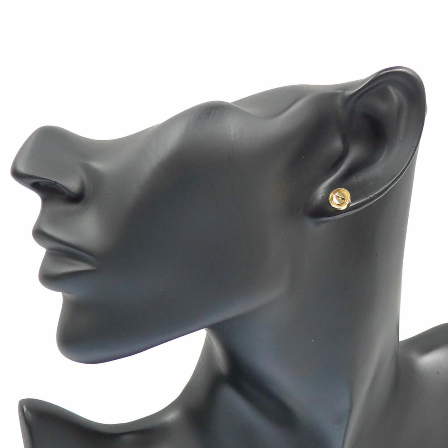 Cartier Love Earrings 18Kyg 3.3G 18K Yellow Gold 750