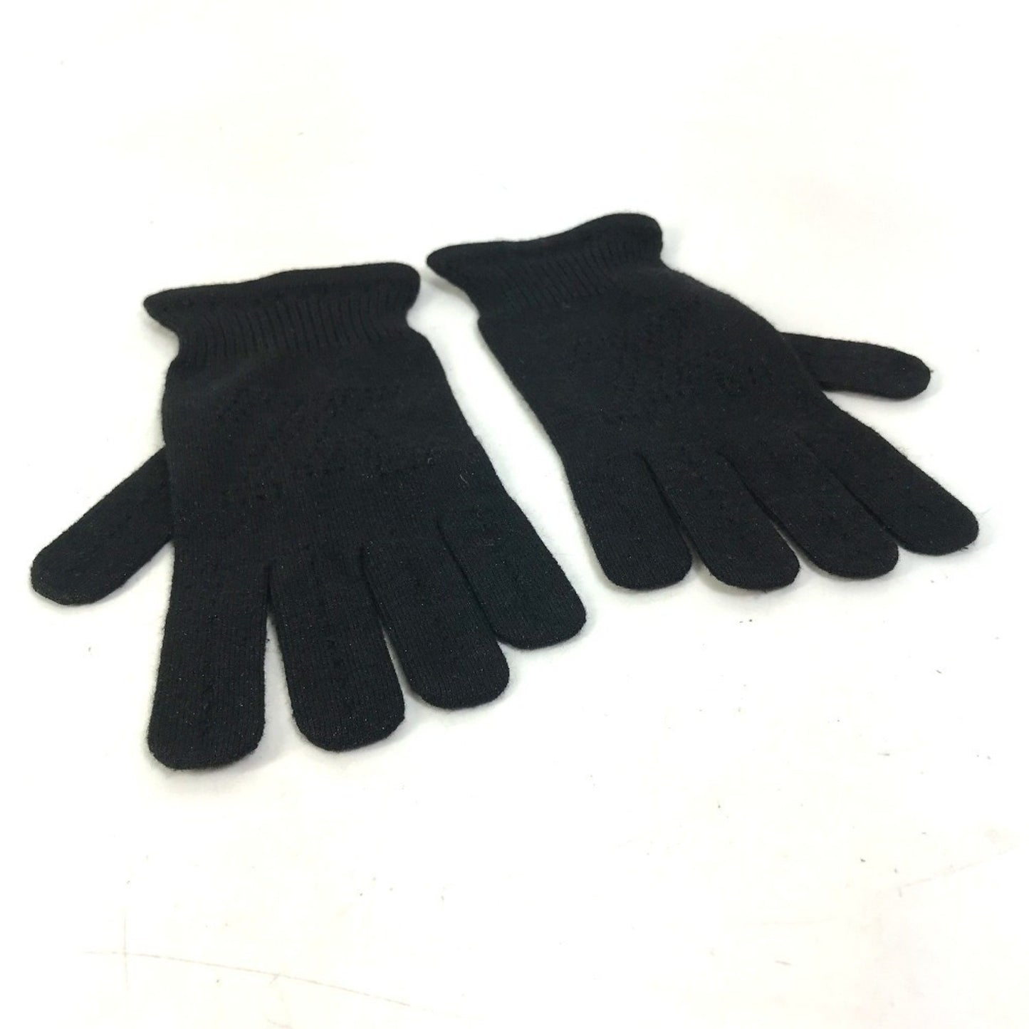 Louis Vuitton Lv Logo Gloves Cashmere/Silk