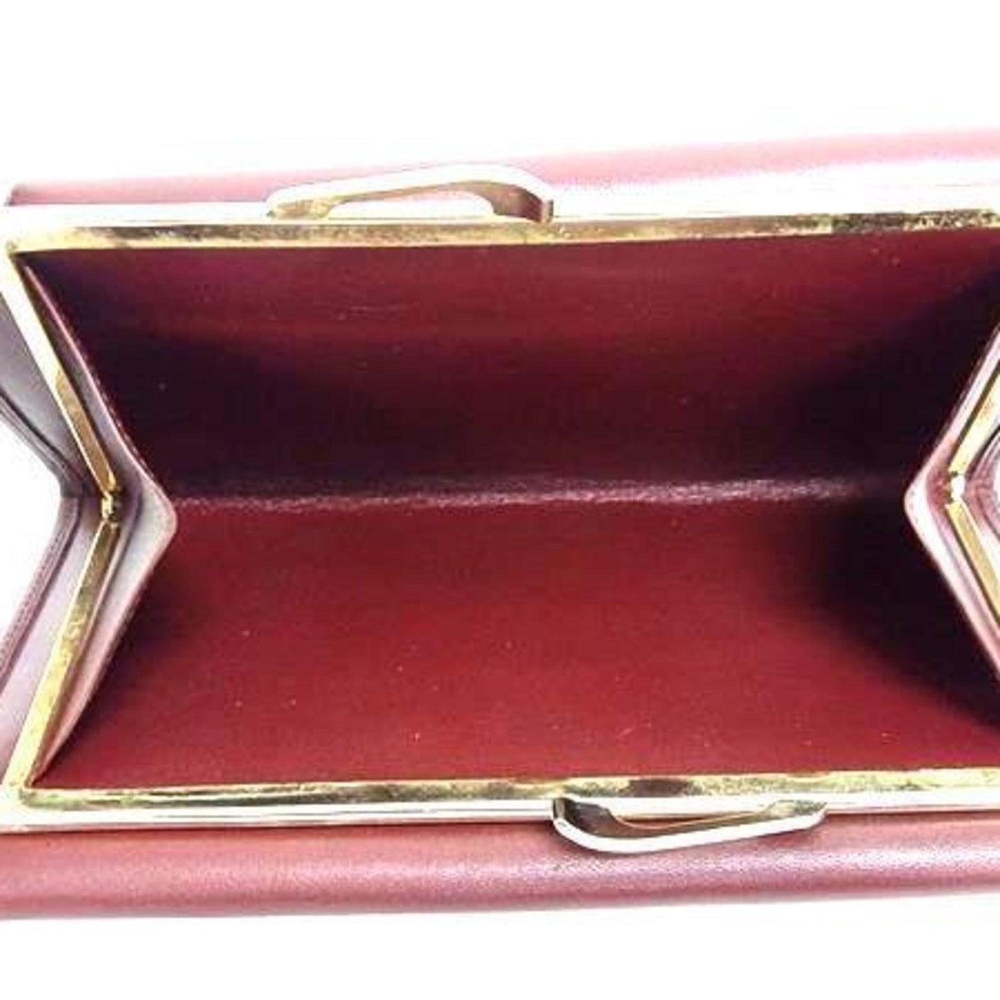 Cartier Must Line Long Wallet 73184183 Bordeaux Leather