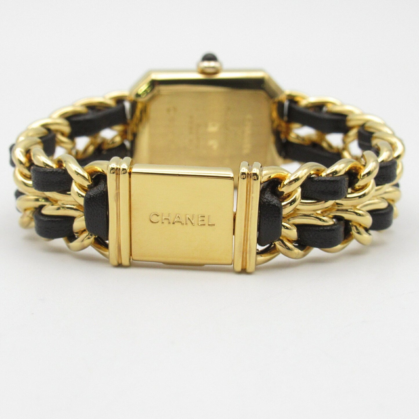 Chanel Premiere S Watch Gp (Gold Plated) Leather