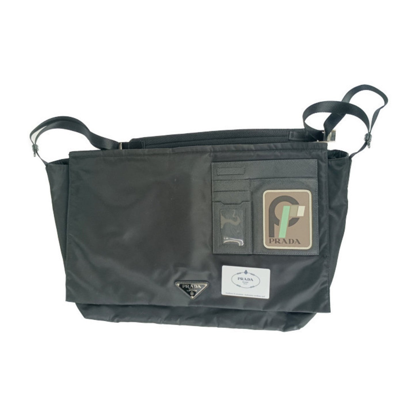 Prada Prada Shoulder Bag 2Vd013 Black Nylon Leather