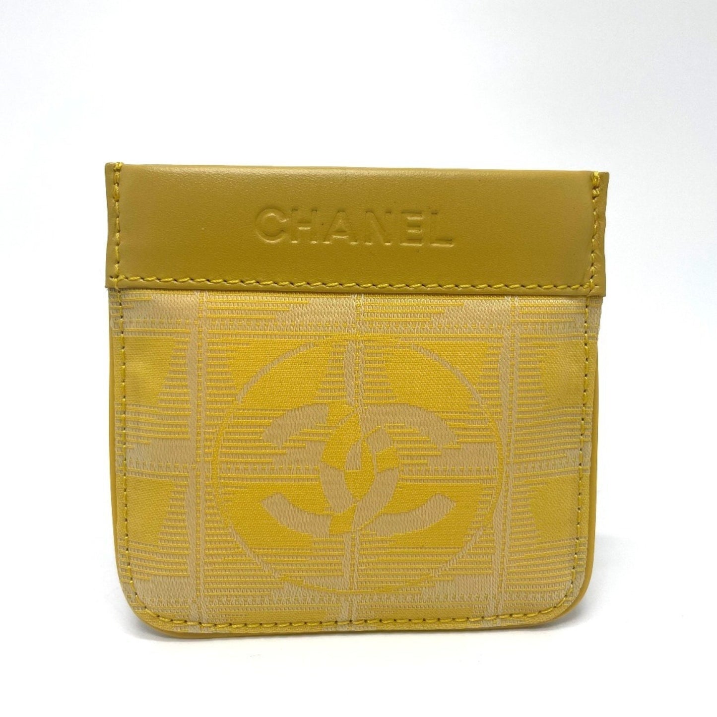 Chanel Cc Coco Mark New Travel Line Wallet With Key Ring