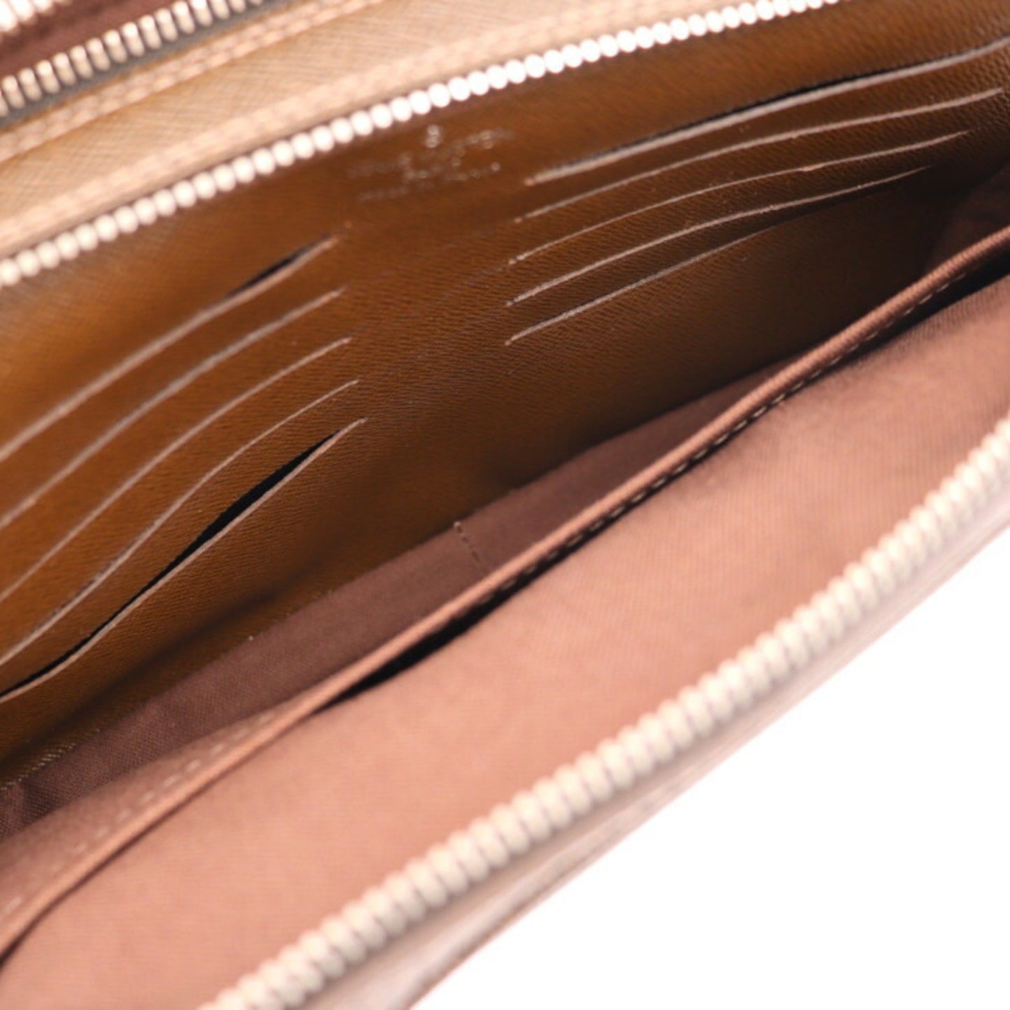 Louis Vuitton Louis Vuitton Pavel Second Bag M31148 Taiga Grizzly Silver Hardware Wristlet Clutch