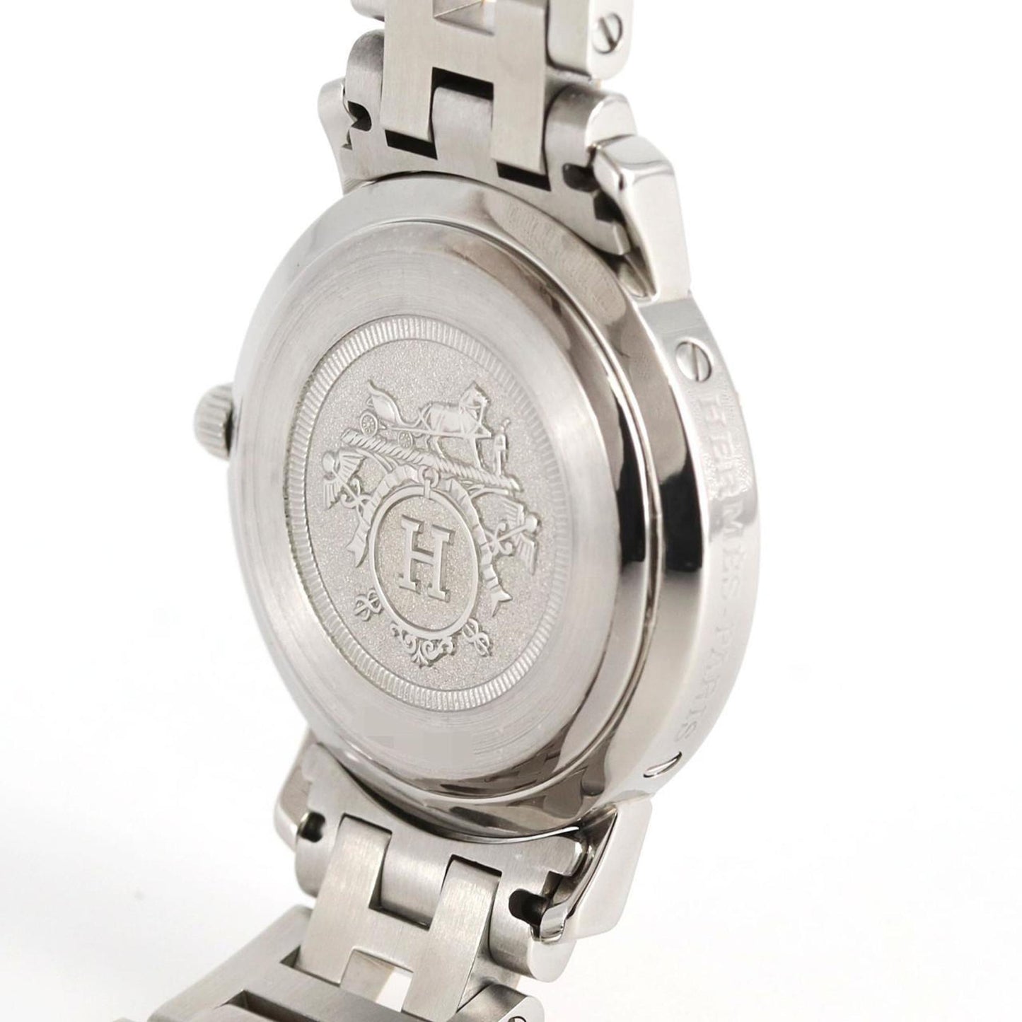 Hermes Clipper Combi Cl4.220 Ssxgp Quartz Watch