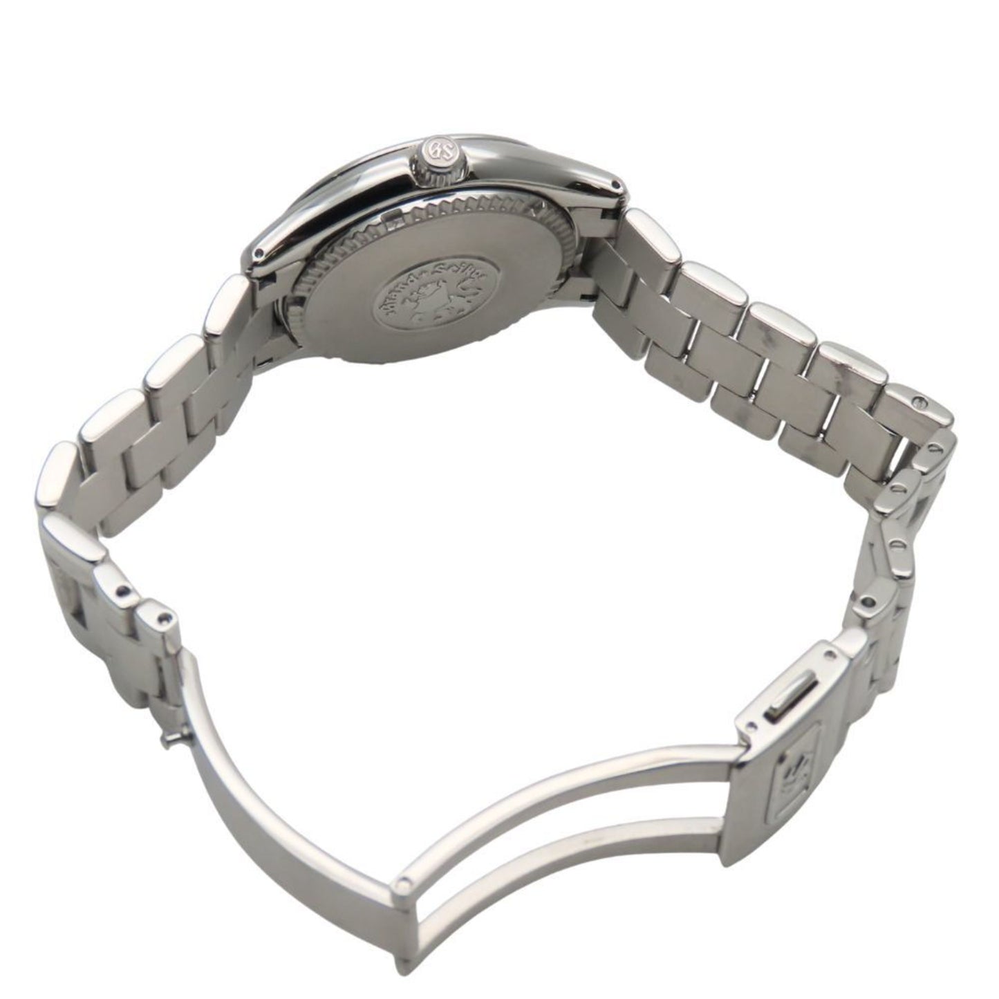 Seiko Grand 9F62-0A10 Stainless Steel Watch With Silver Dial