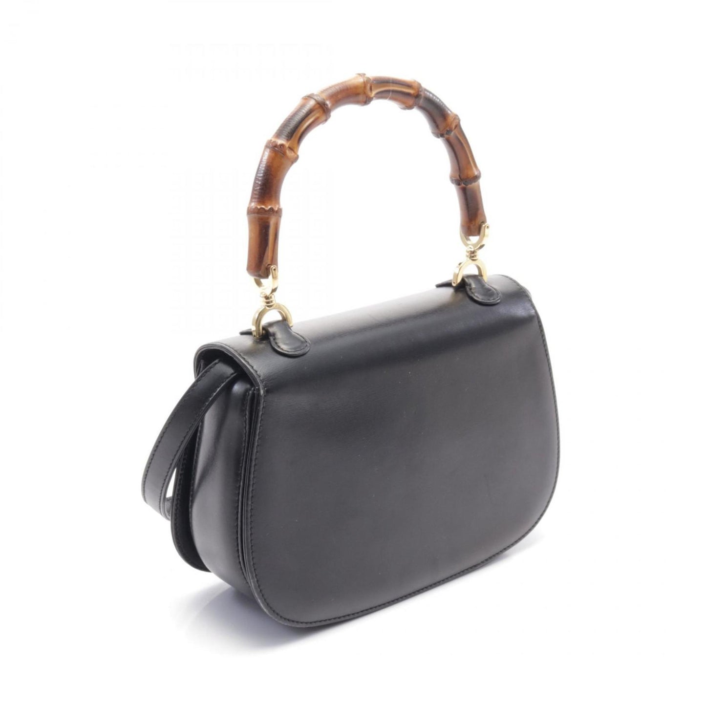 Gucci Bamboo Handbag Leather