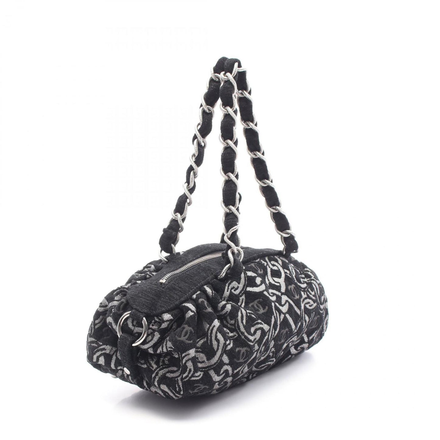 Chanel Coco Mark Handbag Fabric
