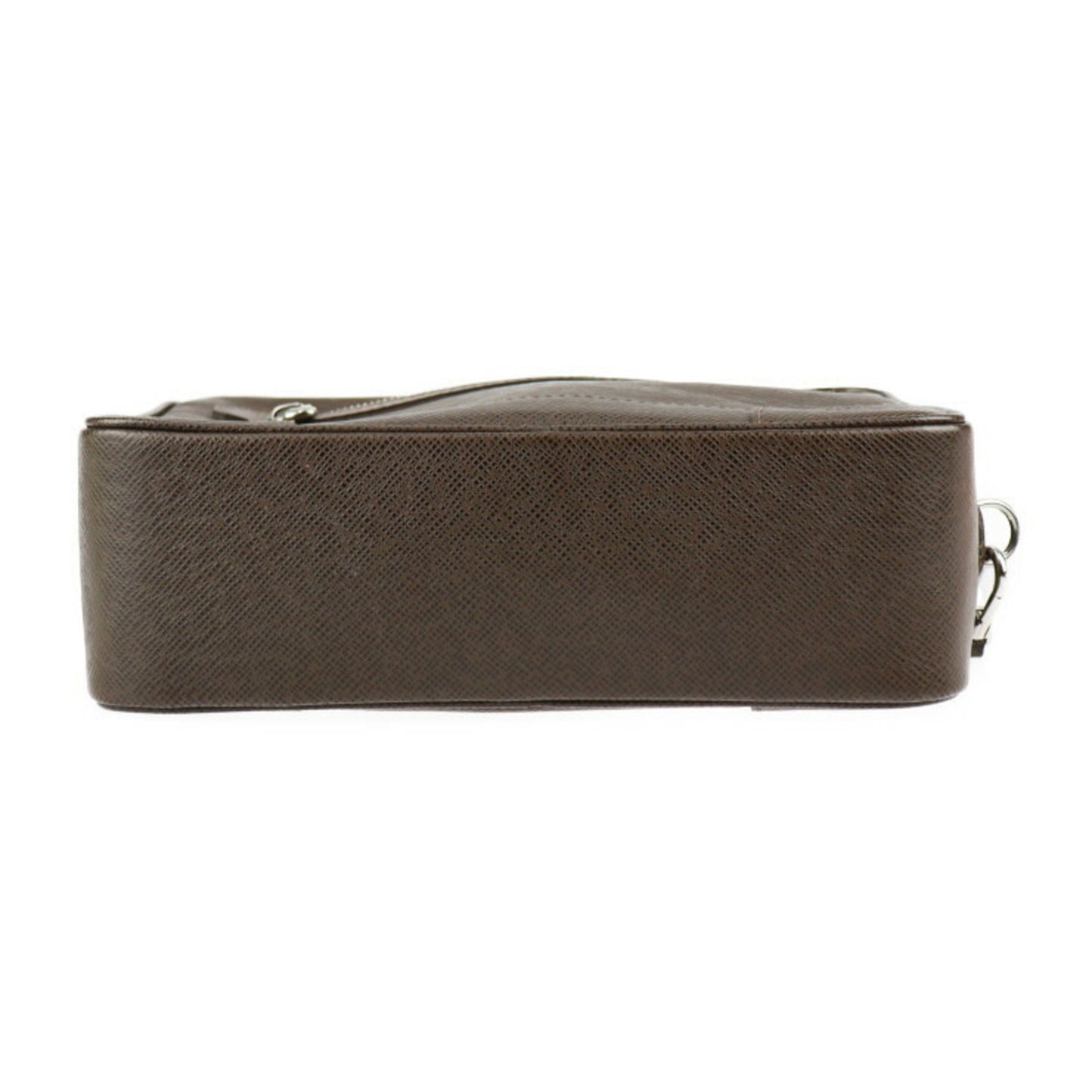 Louis Vuitton Louis Vuitton Pavel Second Bag M31148 Taiga Grizzly Silver Hardware Wristlet Clutch
