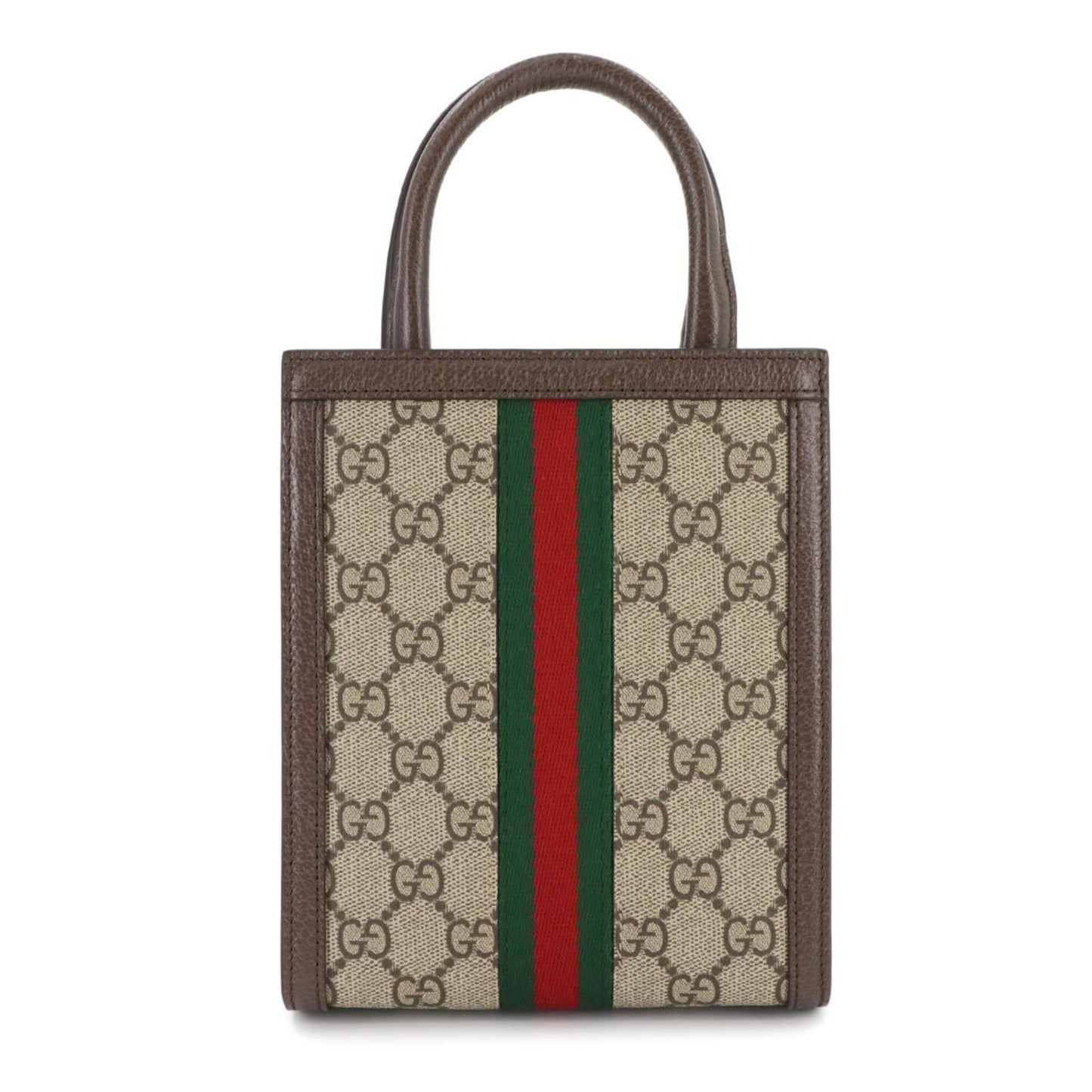 Gucci Ophidia 2Way Hand Shoulder Bag Gg Supreme Canvas Leather Beige Brown 772317 Bag