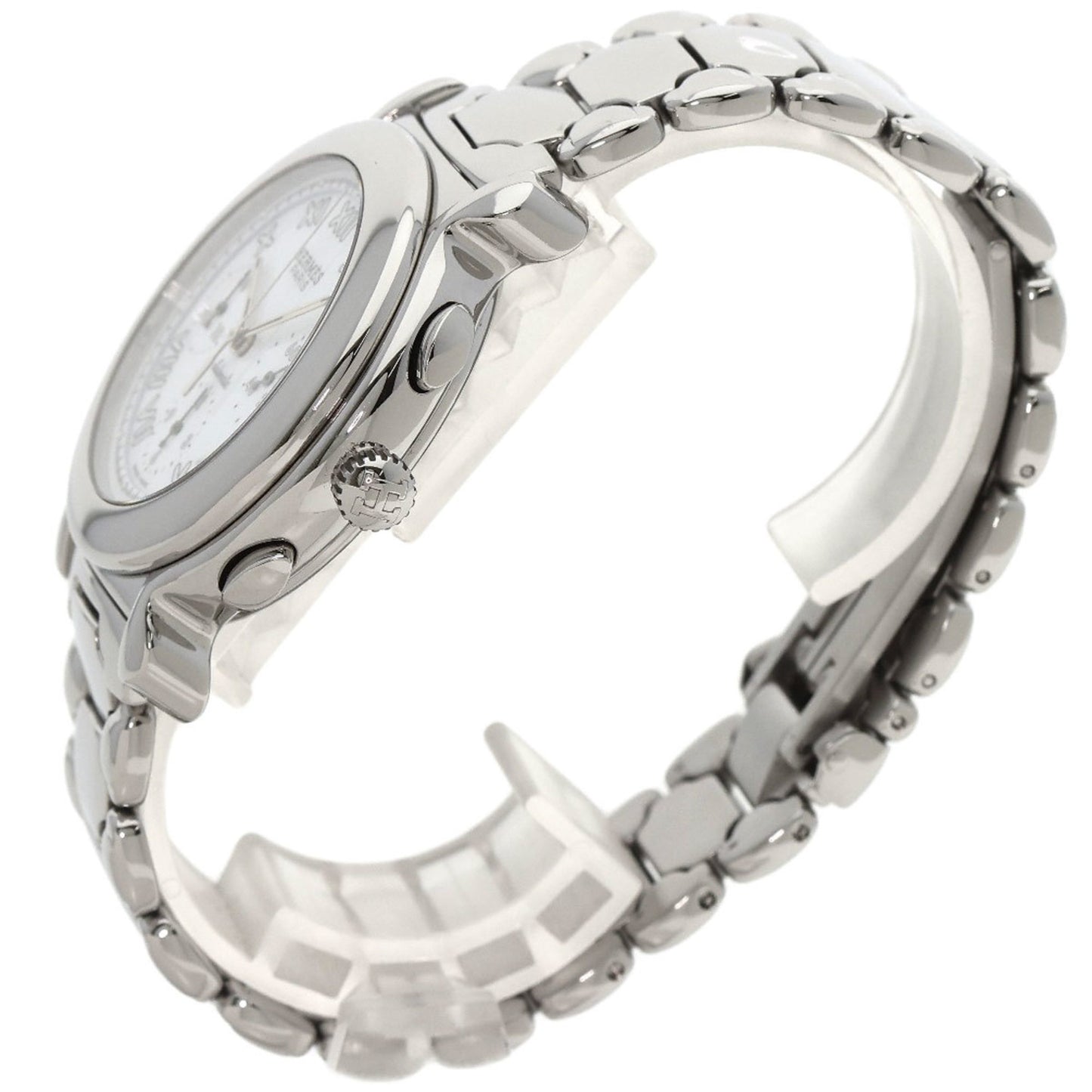 Hermes Kp1.910 Kepler Watch Stainless Steel Ss
