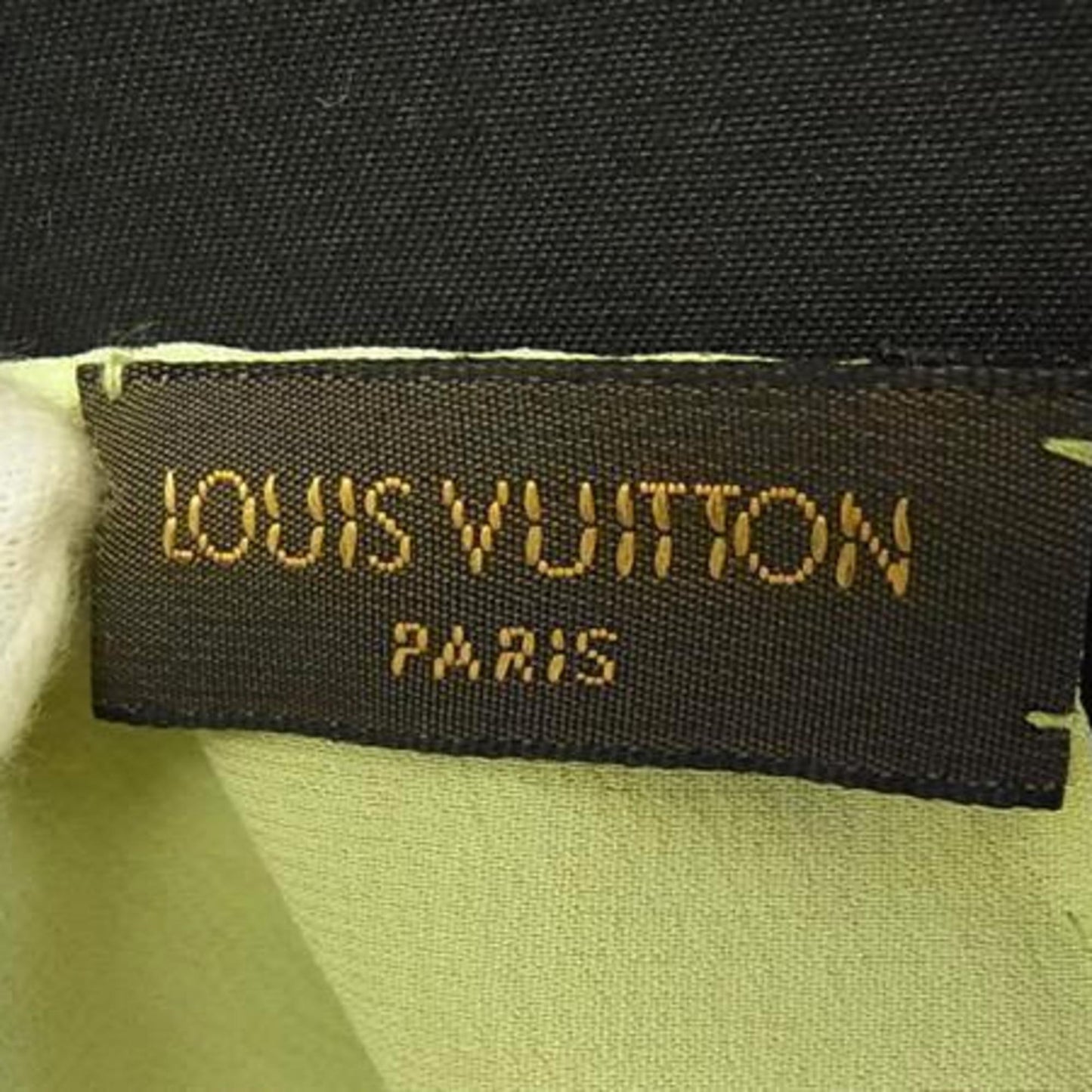 Louis Vuitton Louis Vuitton Monogram Scarf - Light Green 100% Silk Large