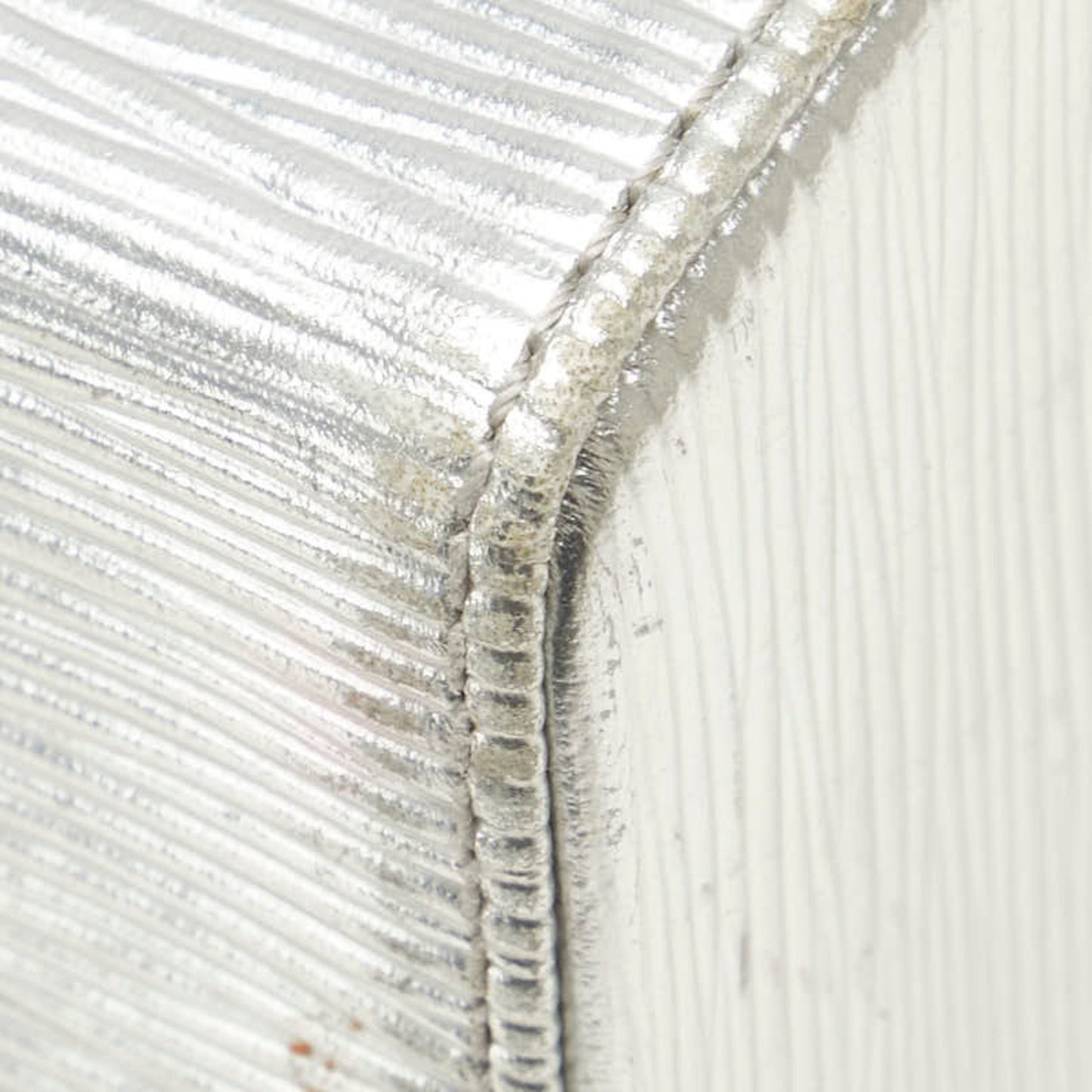 Louis Vuitton Epi Galaxia Handbag M92183 Silver Leather