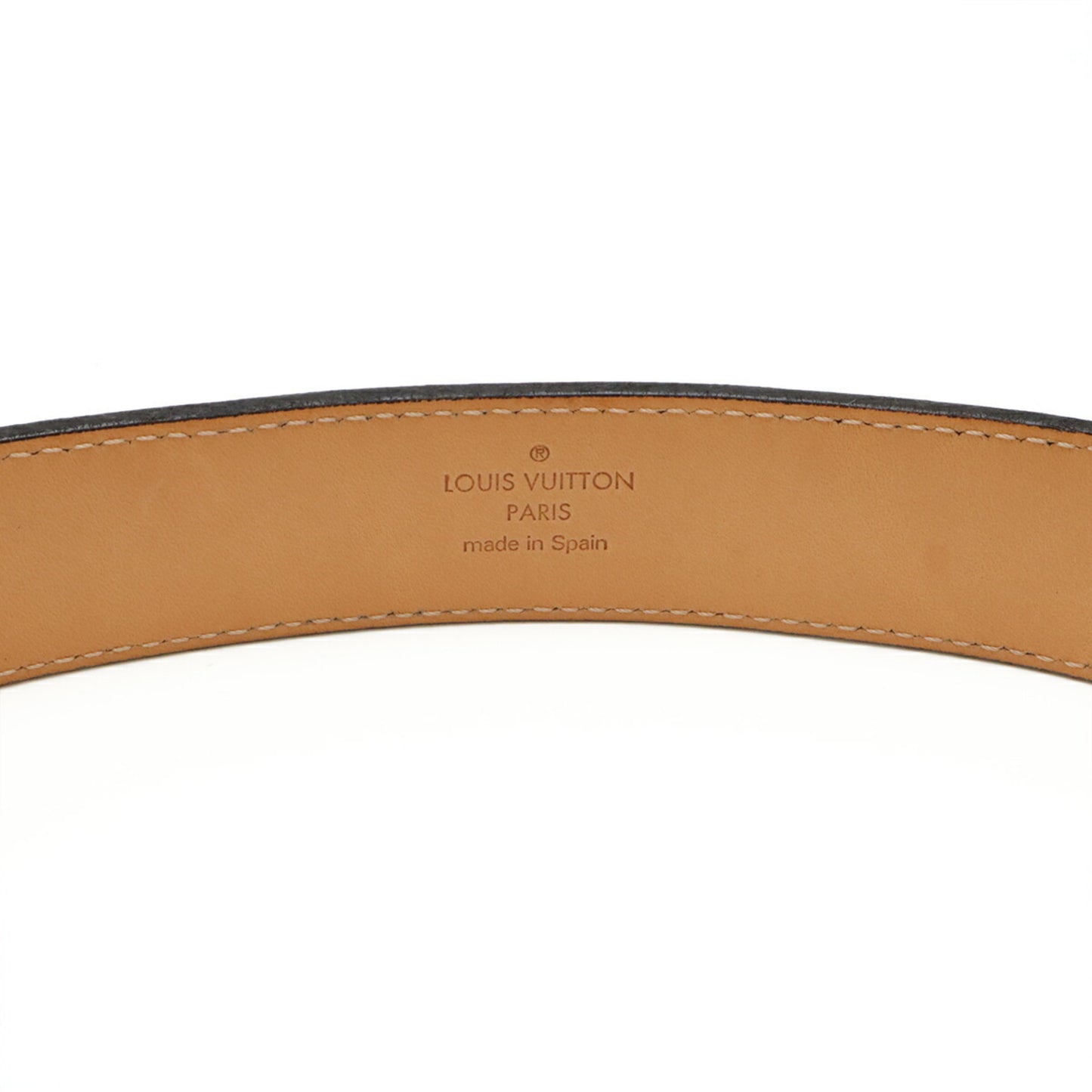 Louis Vuitton Monogram Vernis Santur Belt In Enamel Amaranth #80 M6979W