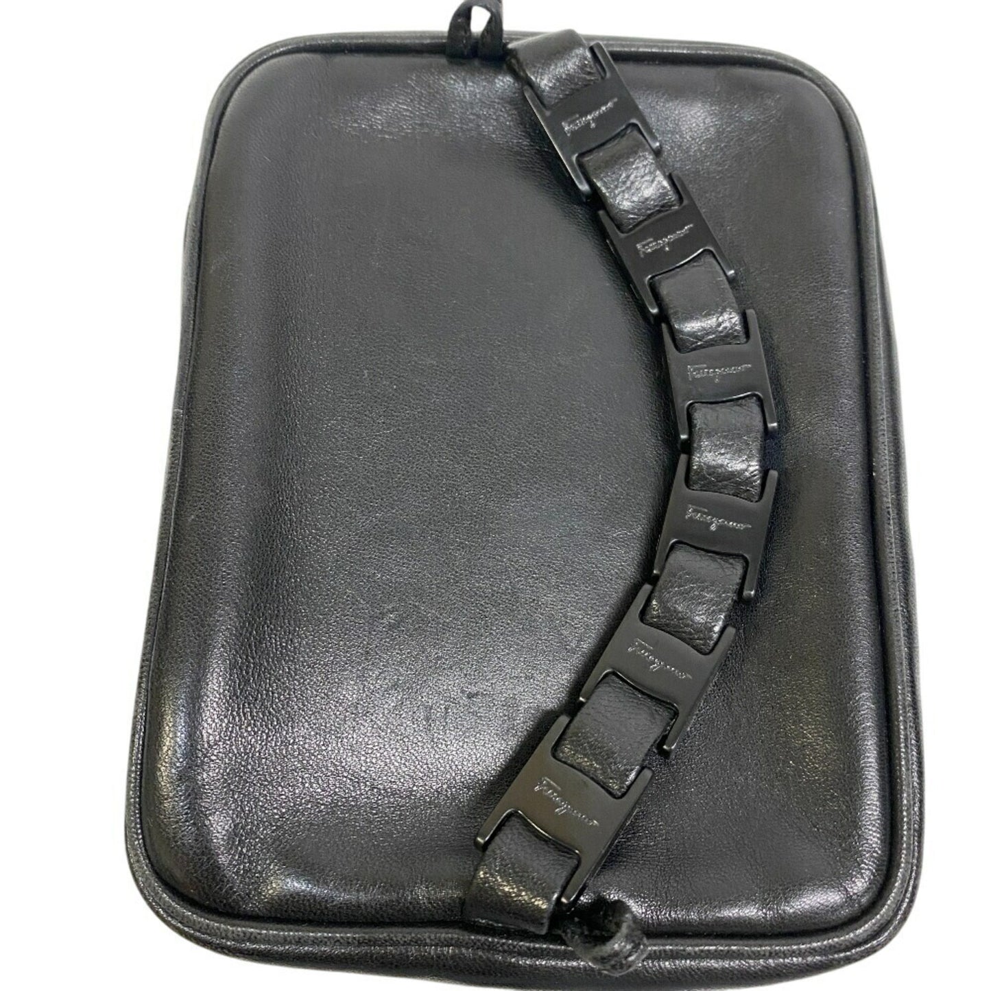 Salvatore Ferragamo Au-22 9258 2-Way Vanity Bag