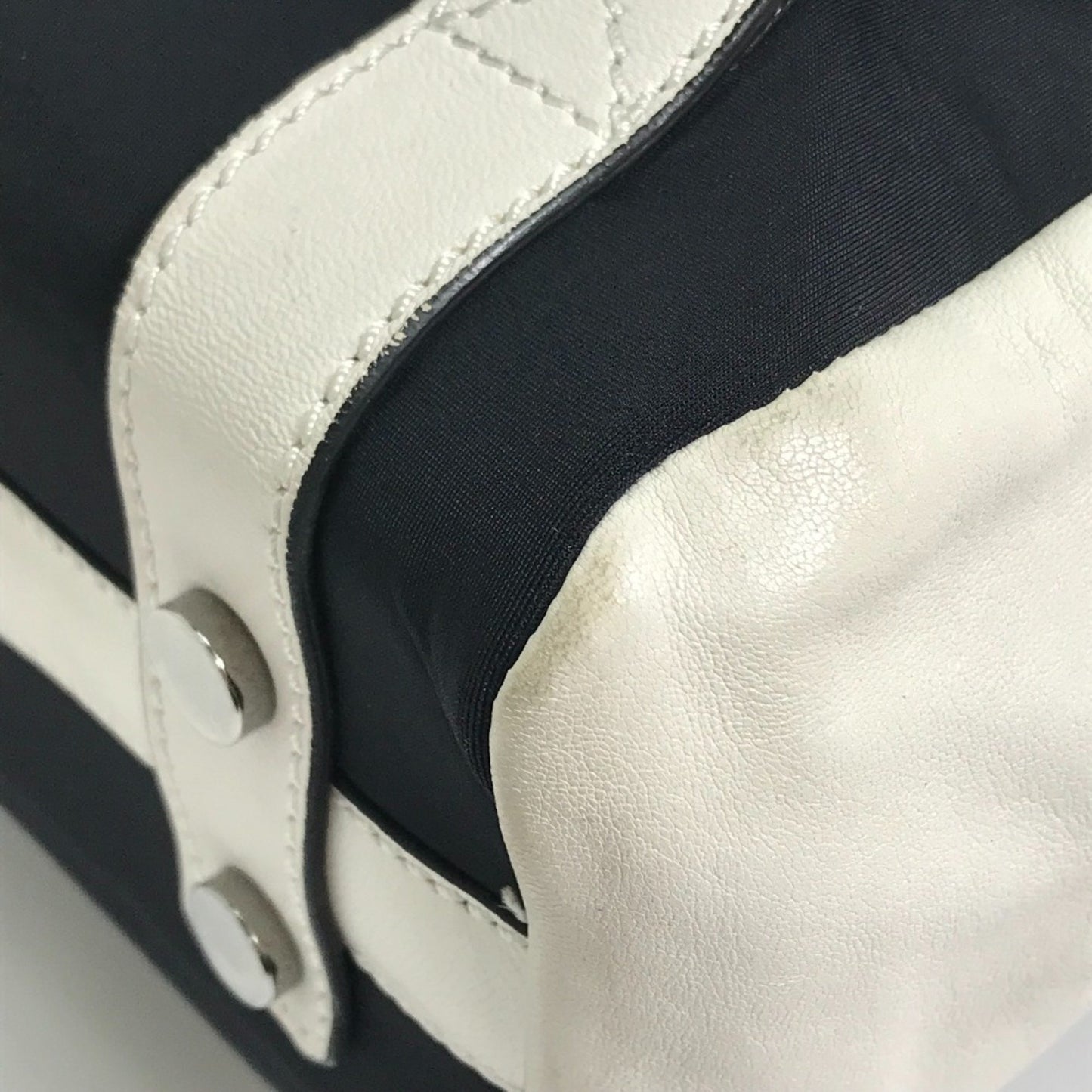 Jimmy Choo Star Studs Backpack Black X White