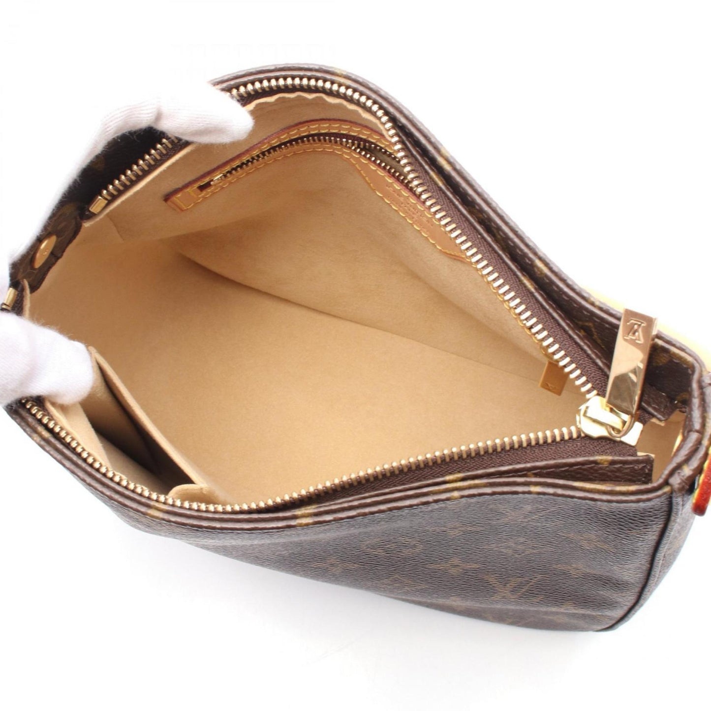 Louis Vuitton Louis Vuitton Looping Mm Monogram Shoulder Bag Coated Canvas Leather