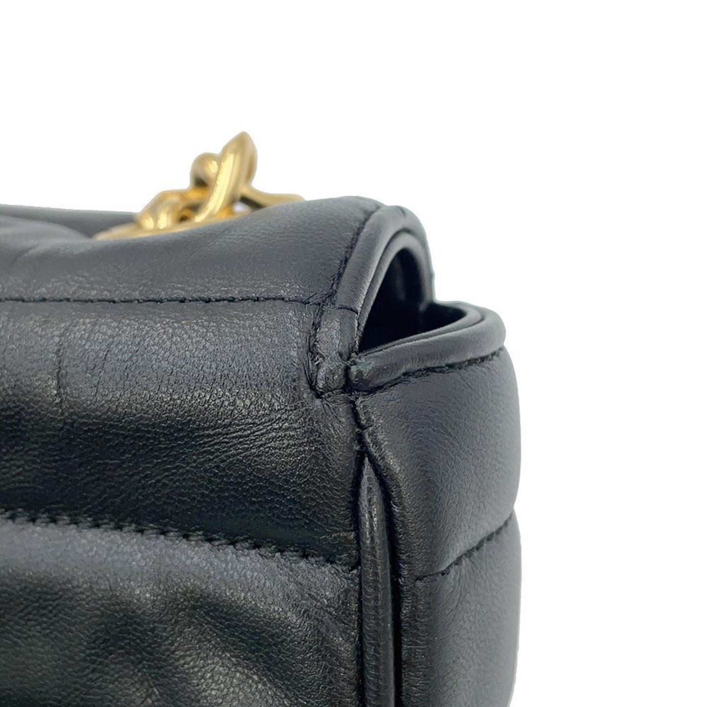 Celine Chain Shoulder Bag Monochrome 111273Epz Black