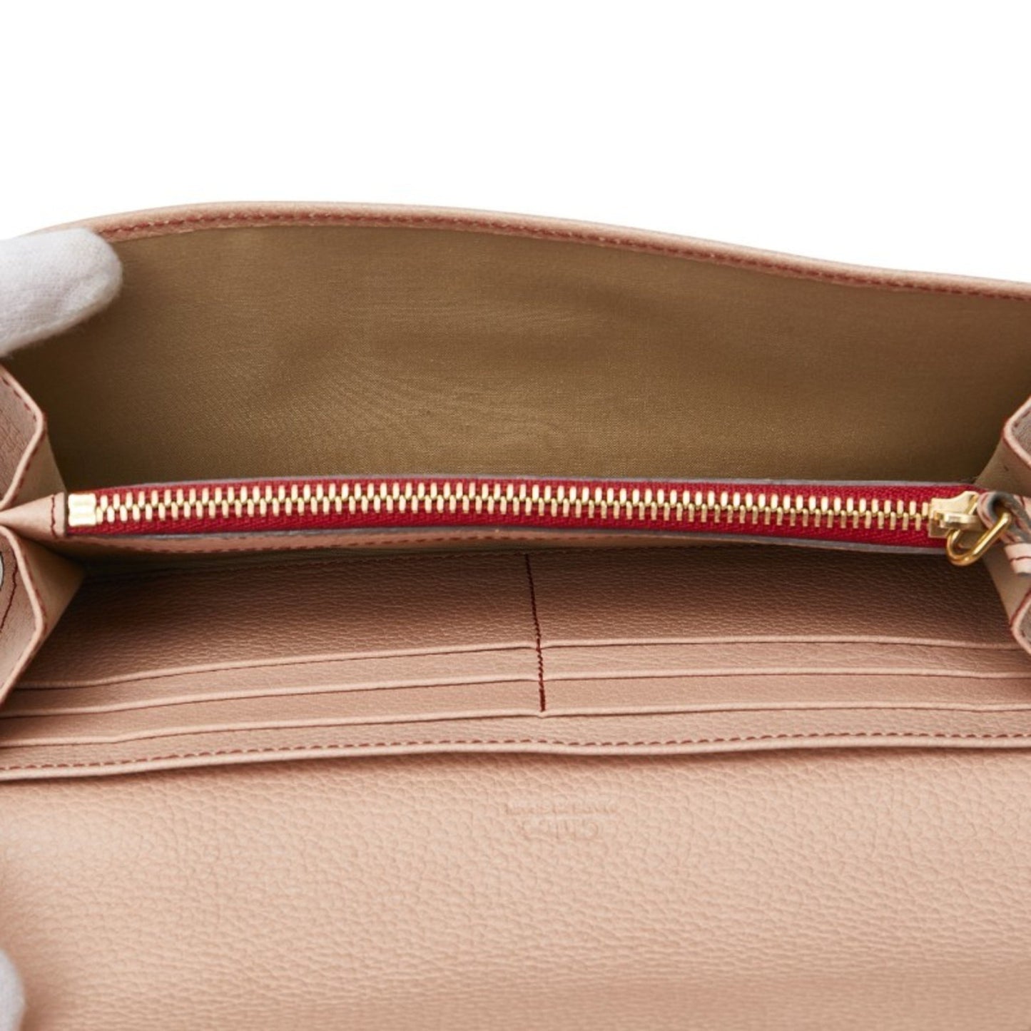 Chlo Chloe Multicolored Leather Long Wallet