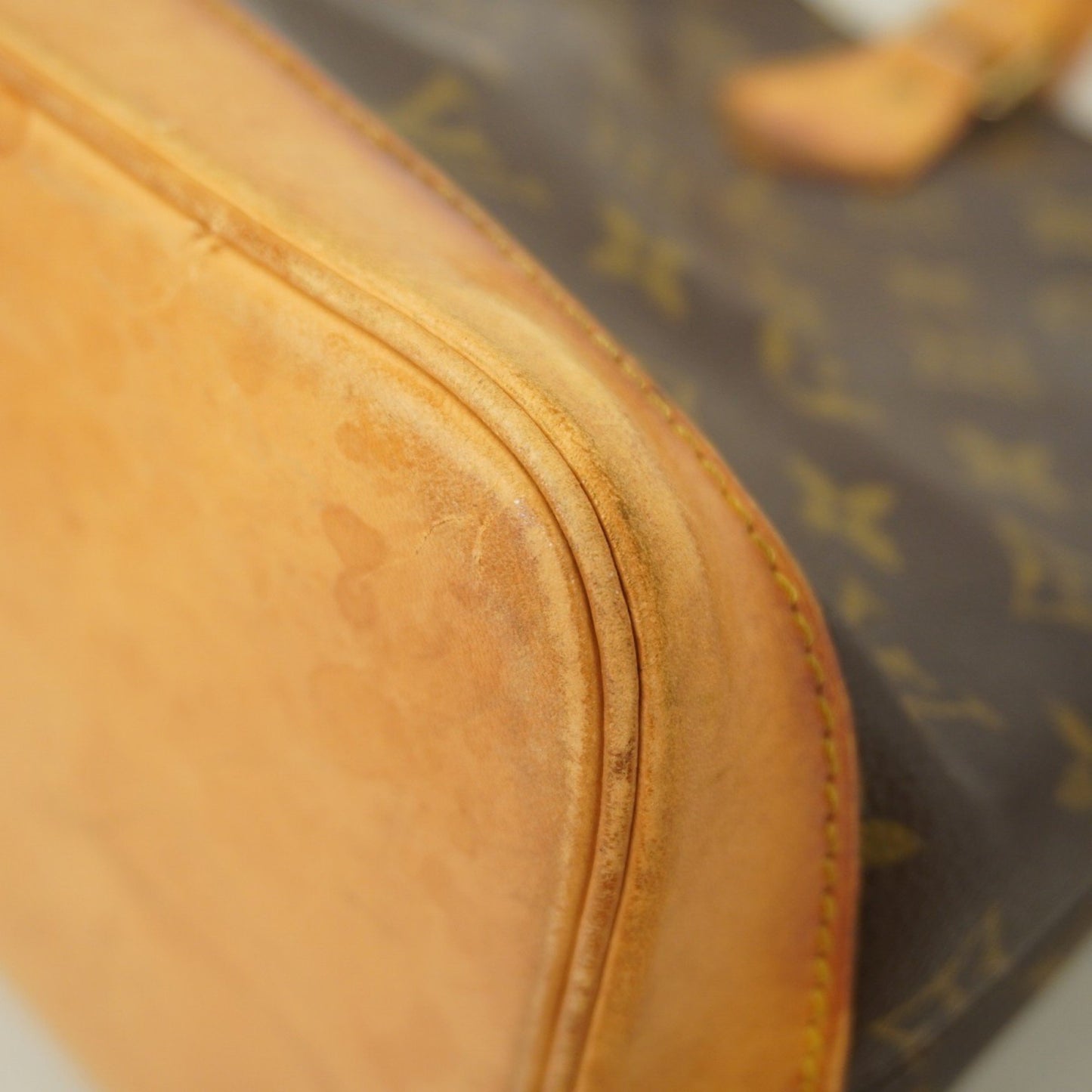 Louis Vuitton Monogram Alma Handbag M51130 Brown