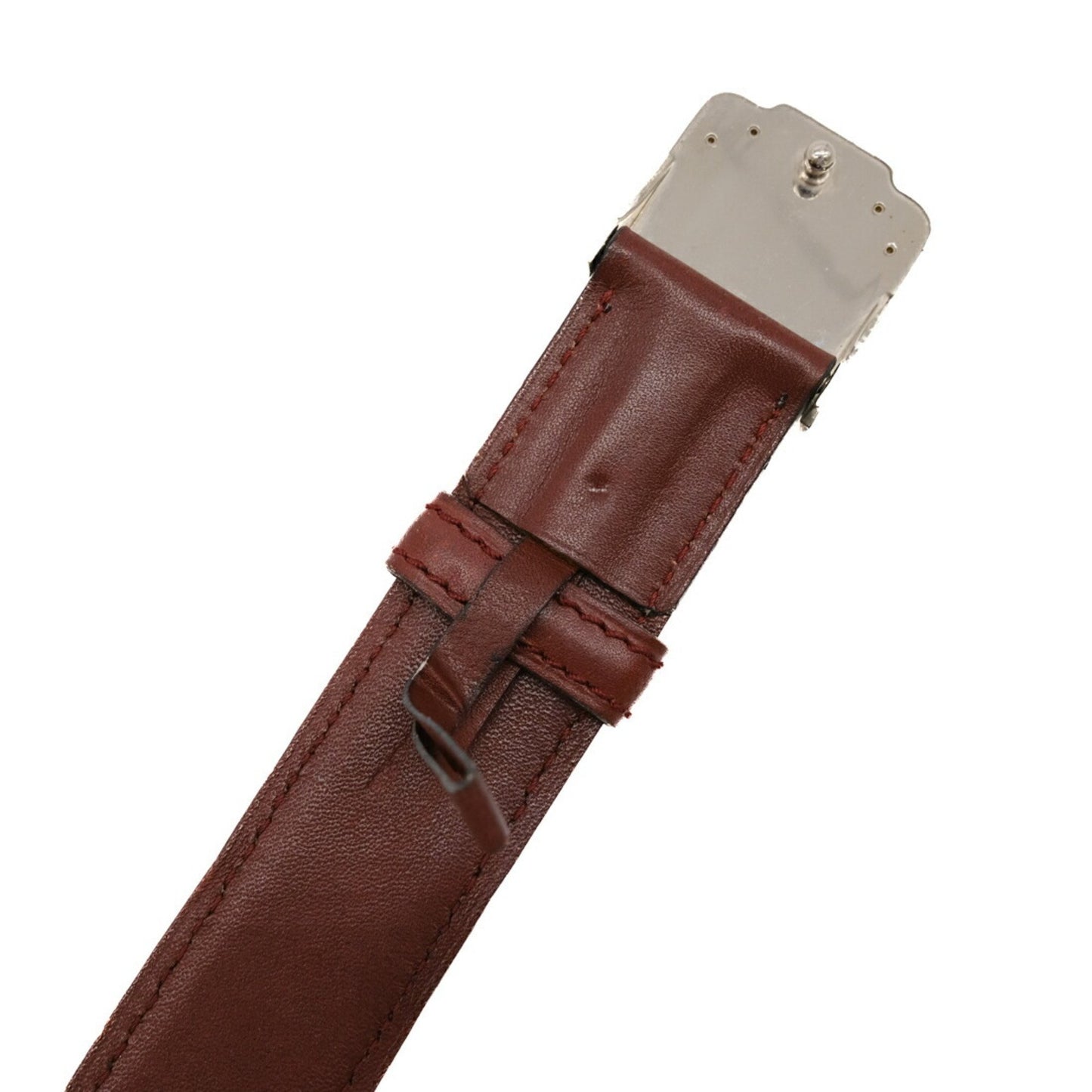 Cartier Belt Santos Bordeaux Red