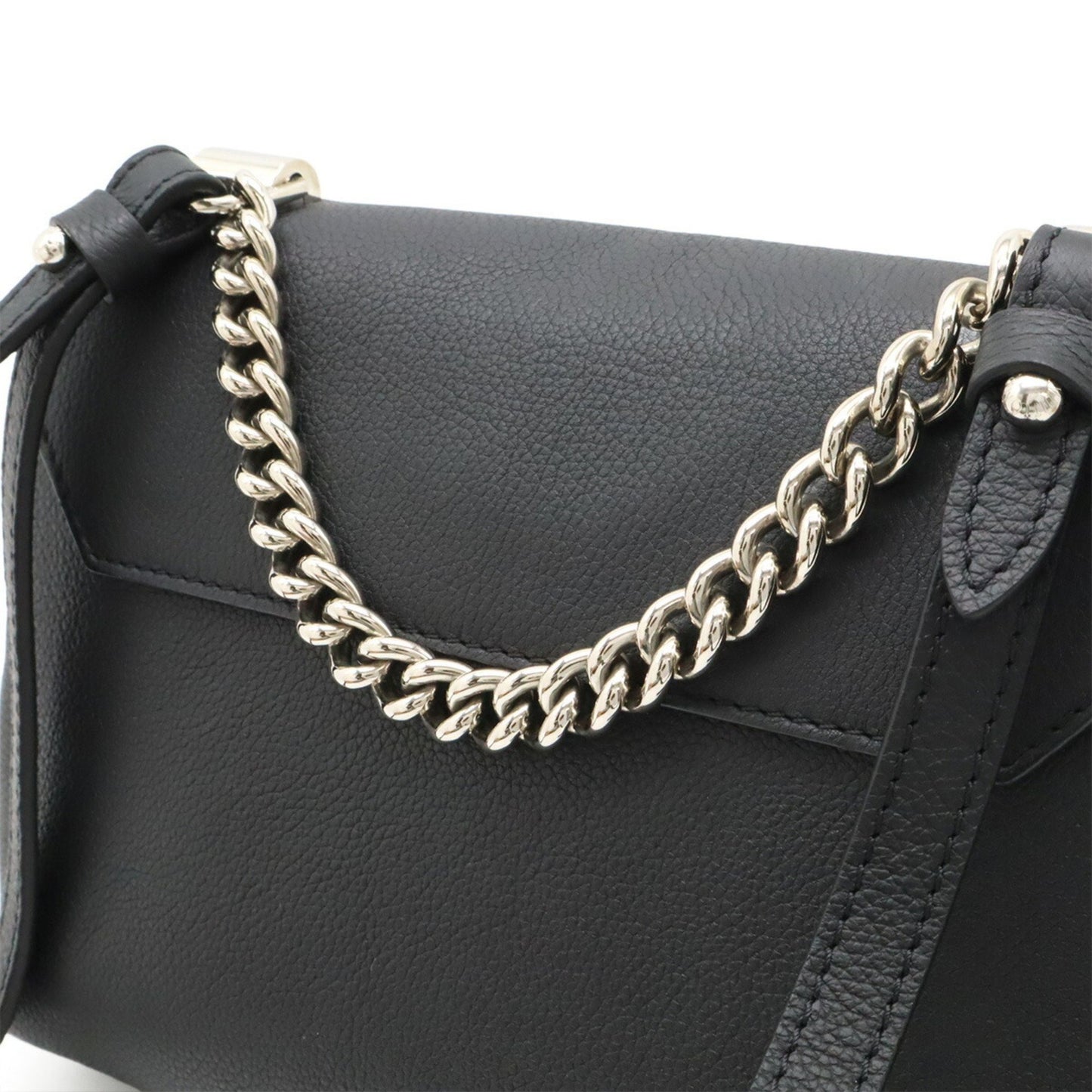 Louis Vuitton Lockme Ii Bb Chain Shoulder Bag/Handbag In Noir Black