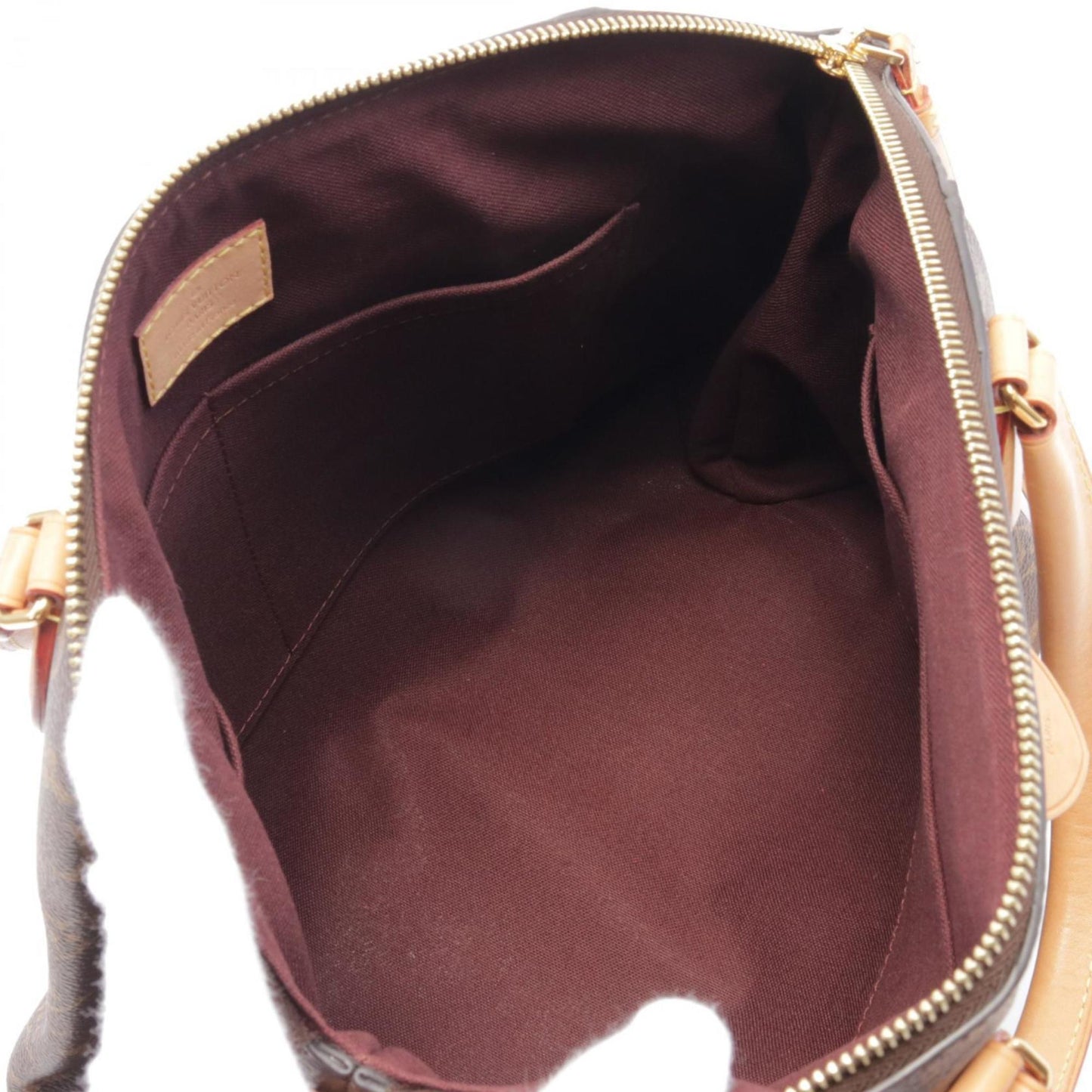 Louis Vuitton Louis Vuitton Rivoli Mm Handbag Coated Canvas Leather Monogram