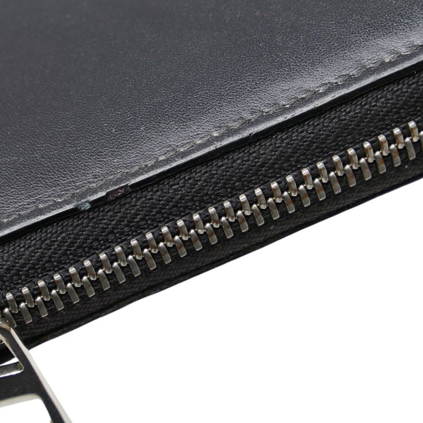 Loewe Anagram Long Wallet Black Leather